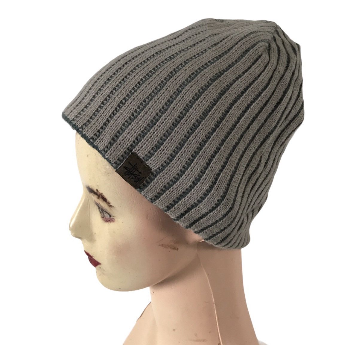 Stussy × Vintage Combo Vintage Stussy Beanie Hats Riversible Size ONE SIZE - 2 Thumbnail