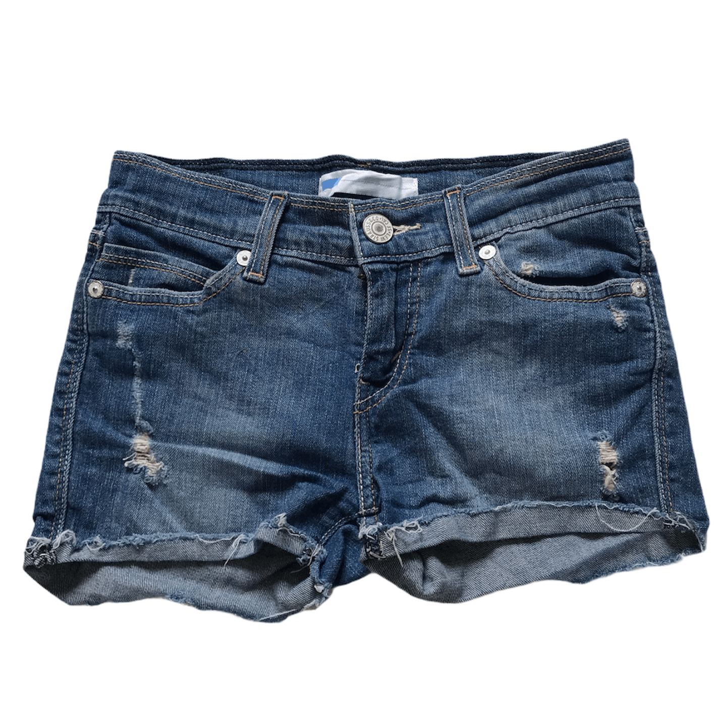 Levi's × Levi's Vintage Clothing Levi's Distressed Denim Cutoff Jeans Shorts Size US 29 - 1 Thumbnail