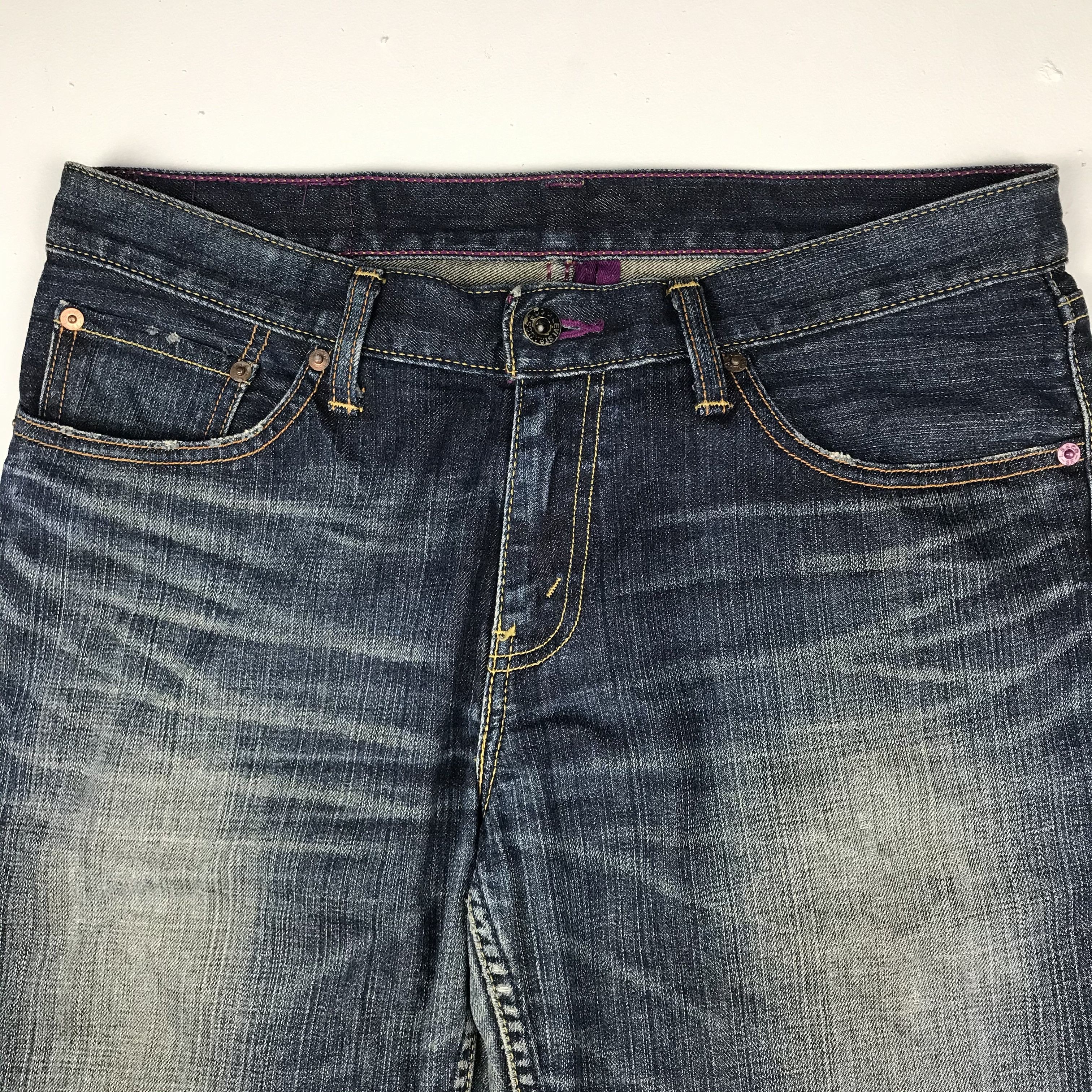 Levi's Vintage Clothing × Vintage vintage levis 502 distressed denim stright cut Size US 34 / EU 50 - 4 Thumbnail