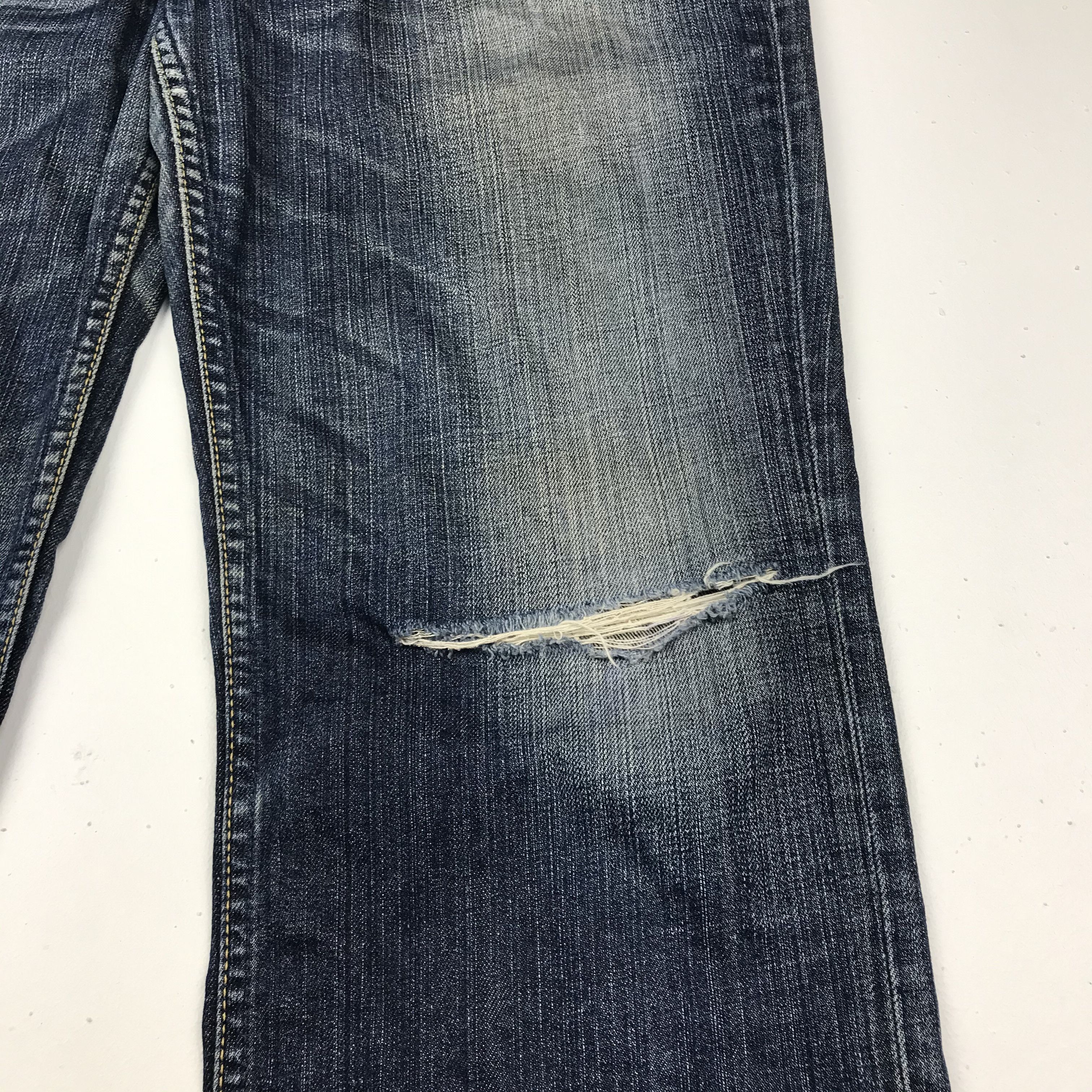 Levi's Vintage Clothing × Vintage vintage levis 502 distressed denim stright cut Size US 34 / EU 50 - 2 Thumbnail