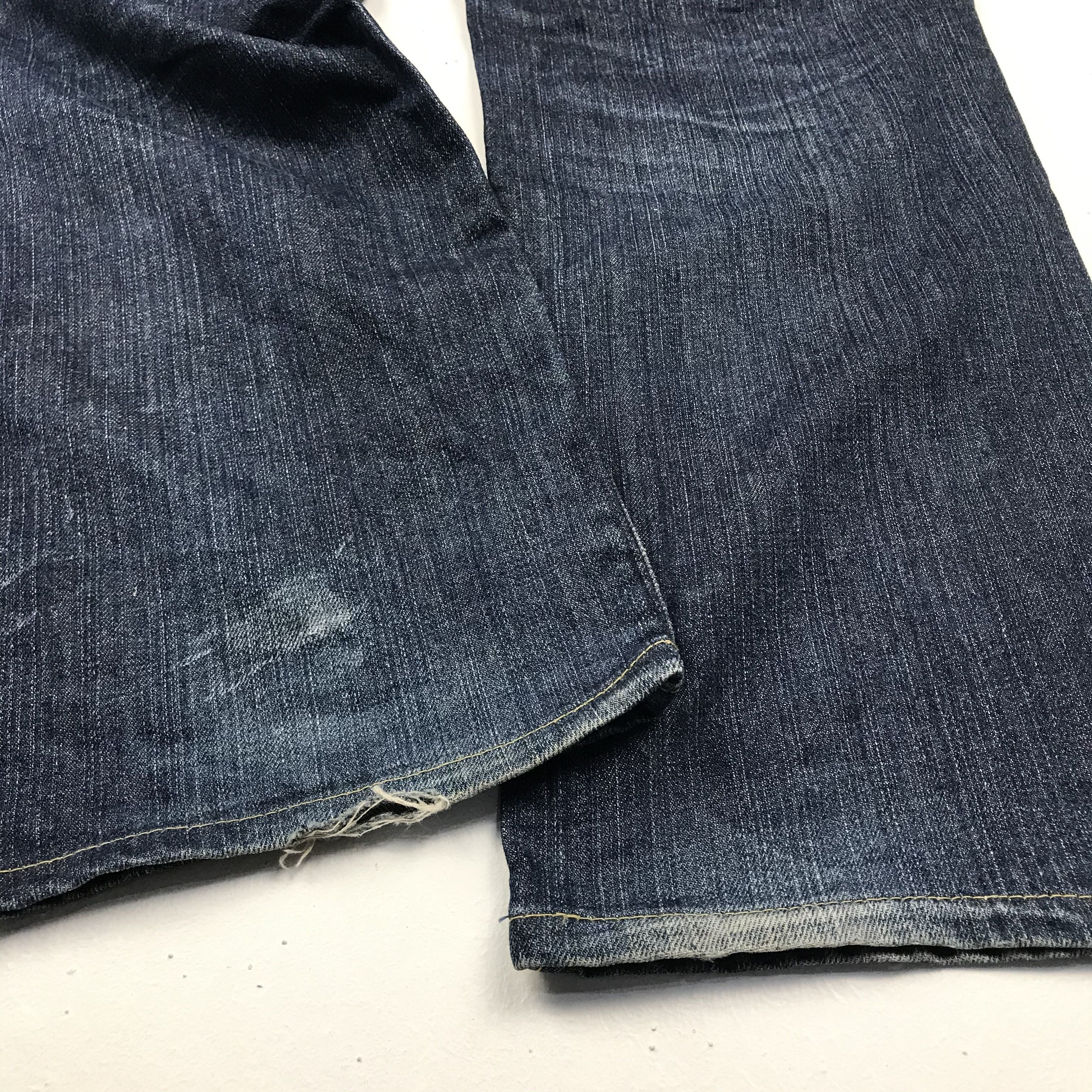 Levi's Vintage Clothing × Vintage vintage levis 502 distressed denim stright cut Size US 34 / EU 50 - 6 Thumbnail