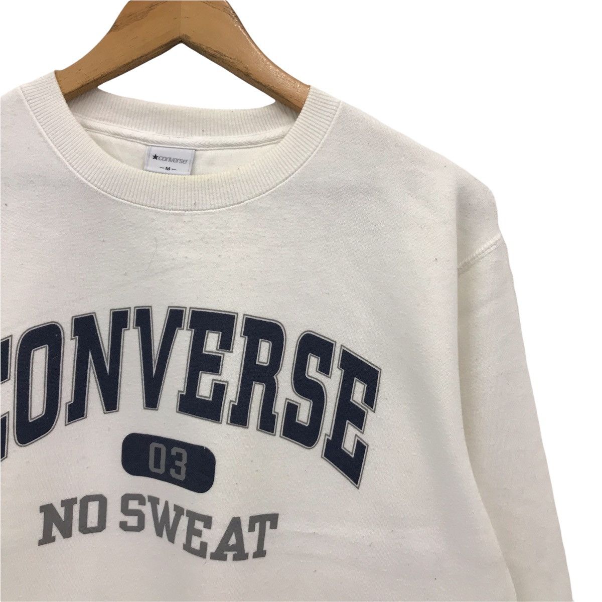 Converse × Vintage Vintage Converse Big Logo Sweatshirt Size US M / EU 48-50 / 2 - 4 Thumbnail