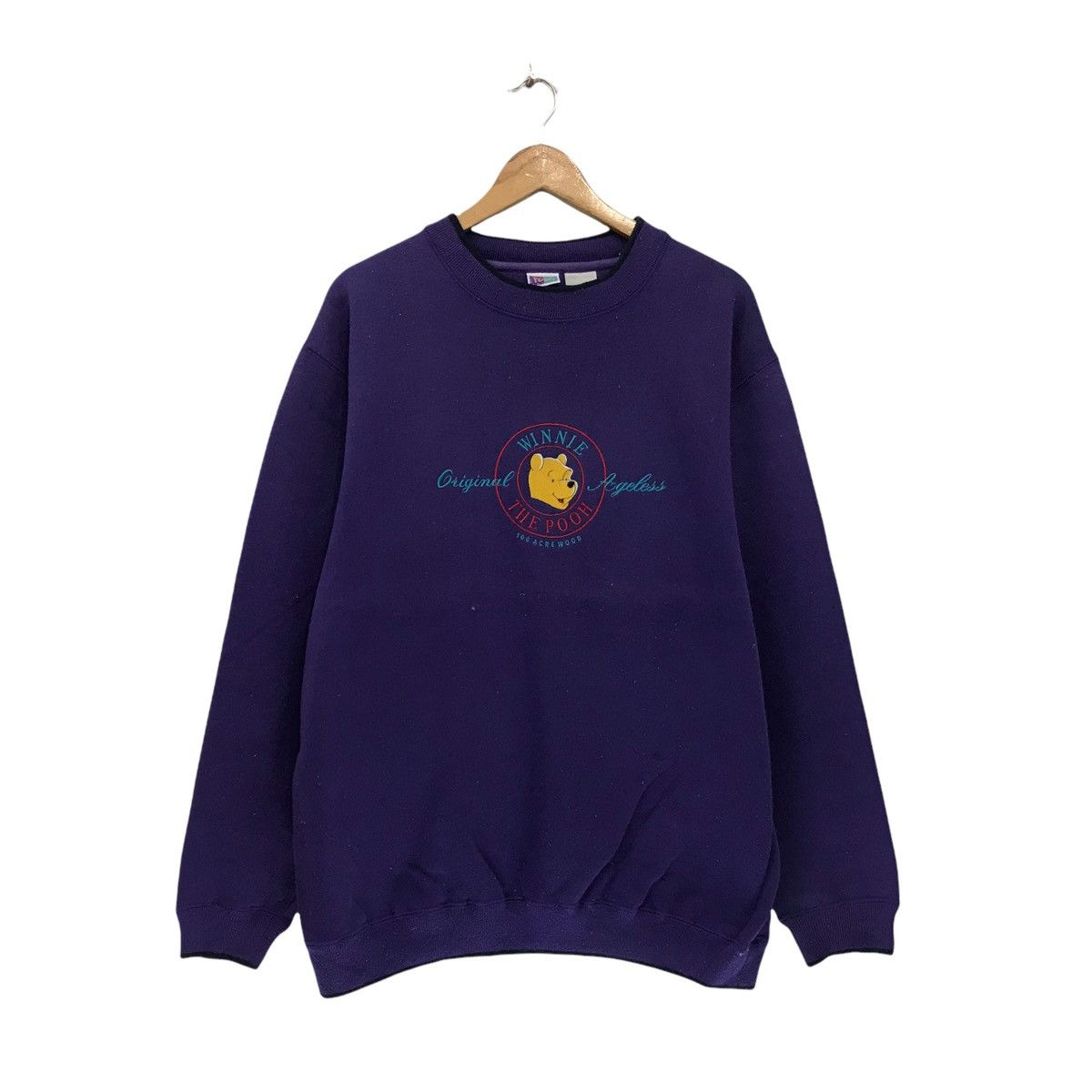 Cartoon Network × Disney × Vintage Vintage The Winnie Pooh Disney Cartoon Sweatshirt Size US L / EU 52-54 / 3 - 1 Thumbnail