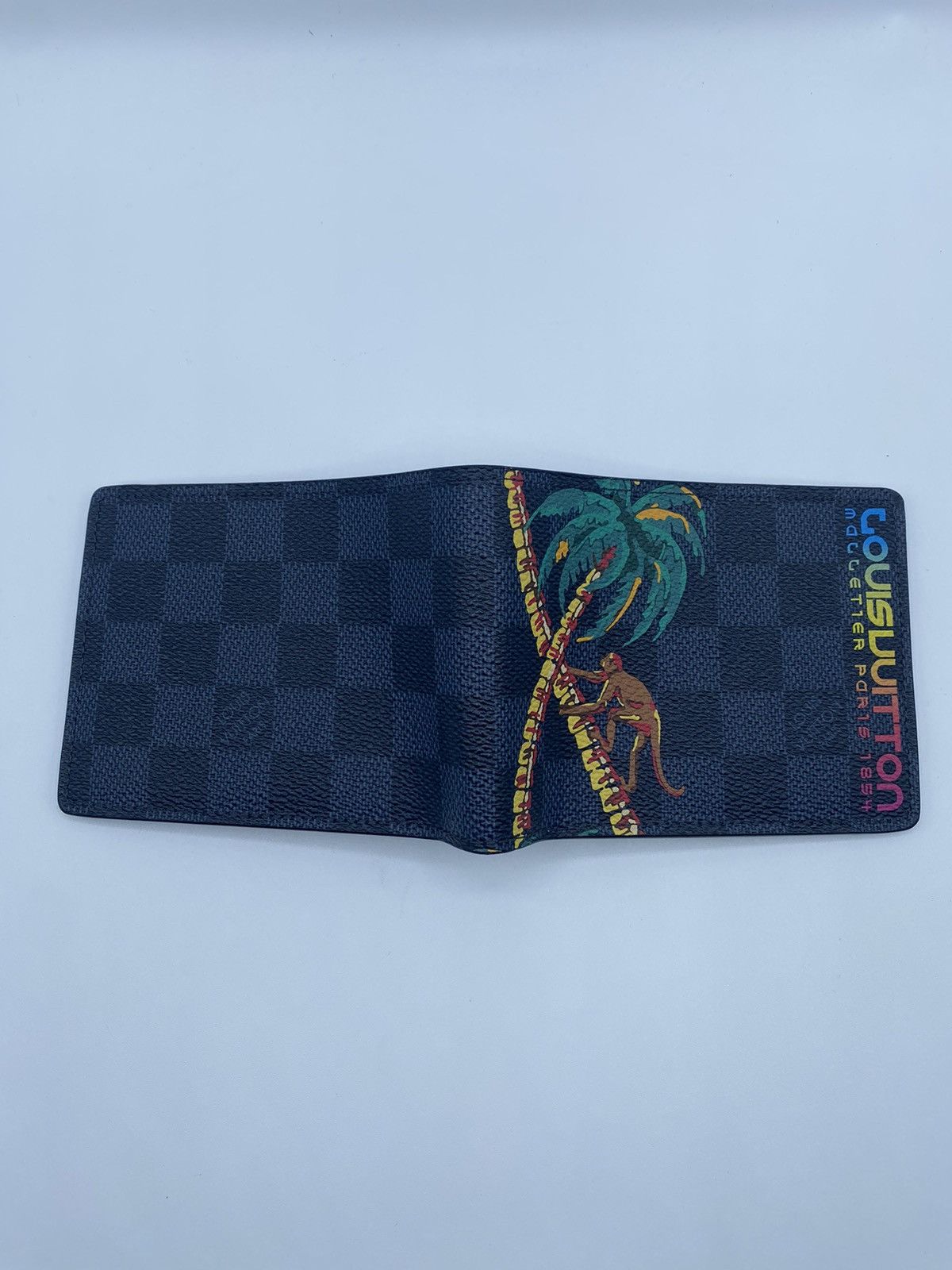 Louis Vuitton Louis Vuitton Black Damier Jungle Wallet Size ONE SIZE - 4 Thumbnail