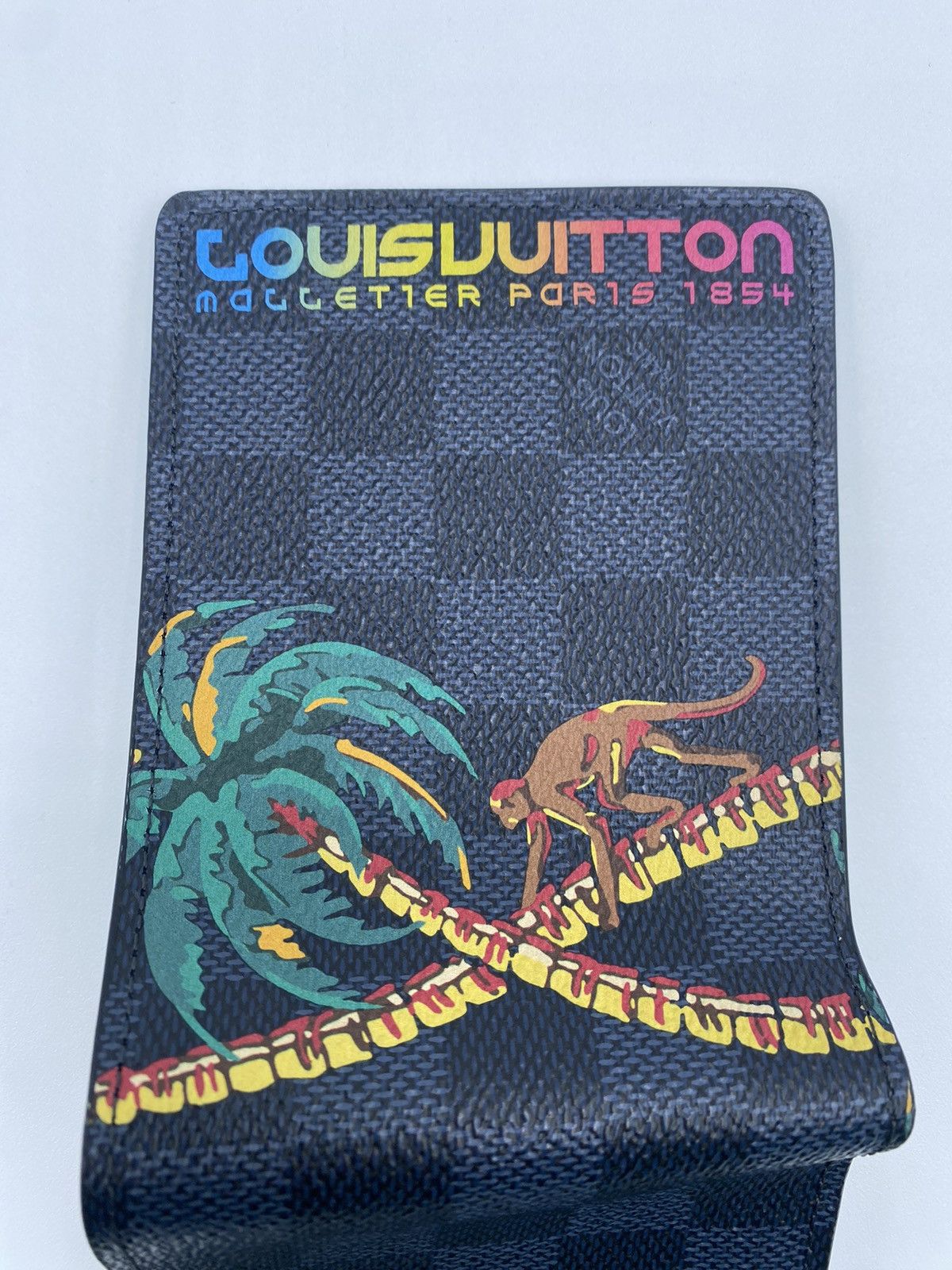 Louis Vuitton Louis Vuitton Black Damier Jungle Wallet Size ONE SIZE - 5 Thumbnail