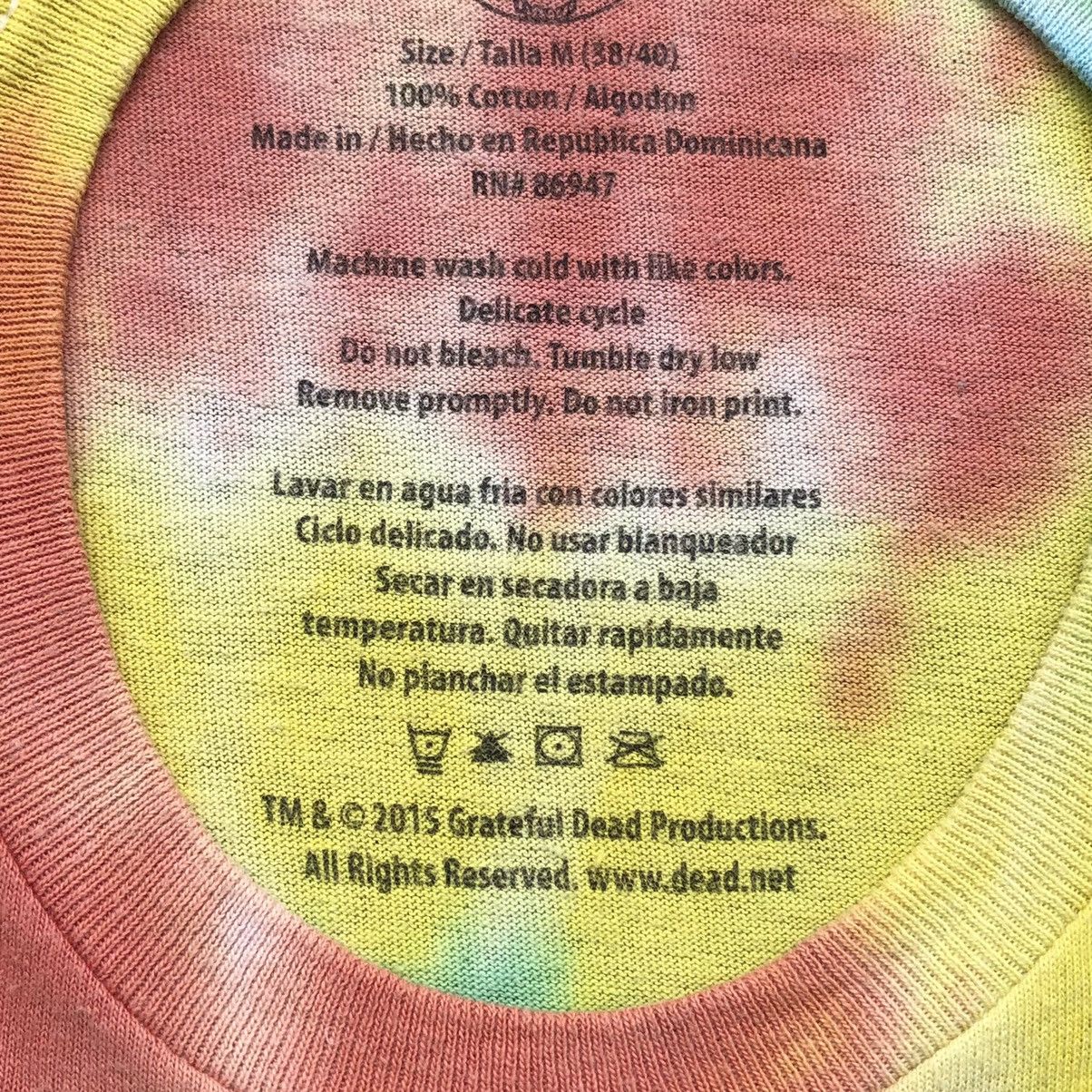 Grateful Dead Grateful Dead Spiral Bears Tie Dye Tee Size US M / EU 48-50 / 2 - 12 Thumbnail