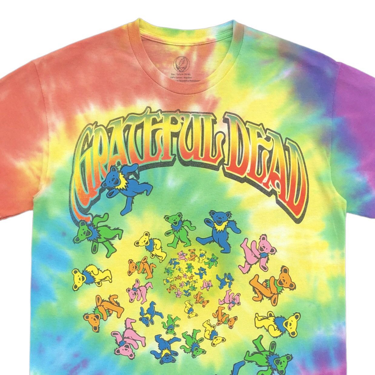 Grateful Dead Grateful Dead Spiral Bears Tie Dye Tee Size US M / EU 48-50 / 2 - 4 Thumbnail