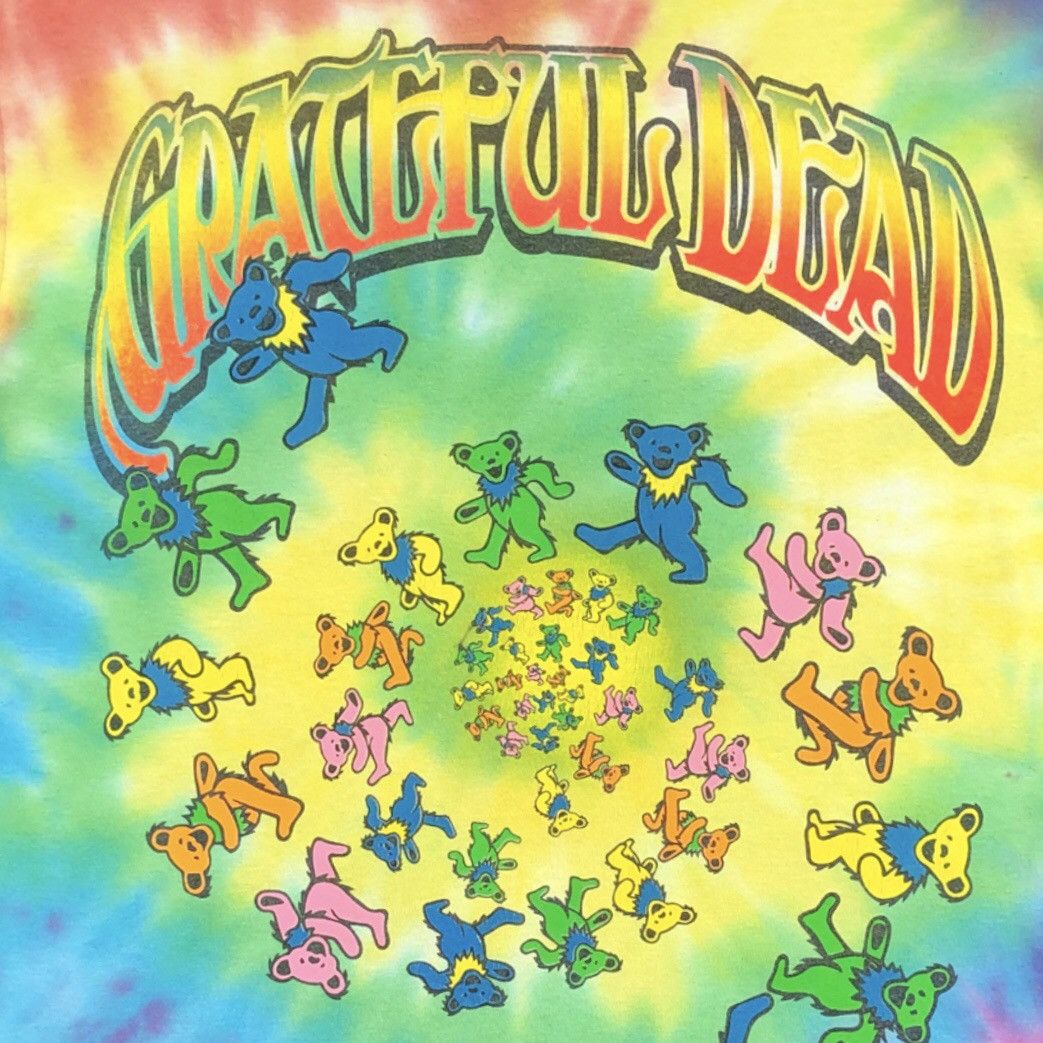 Grateful Dead Grateful Dead Spiral Bears Tie Dye Tee Size US M / EU 48-50 / 2 - 7 Thumbnail