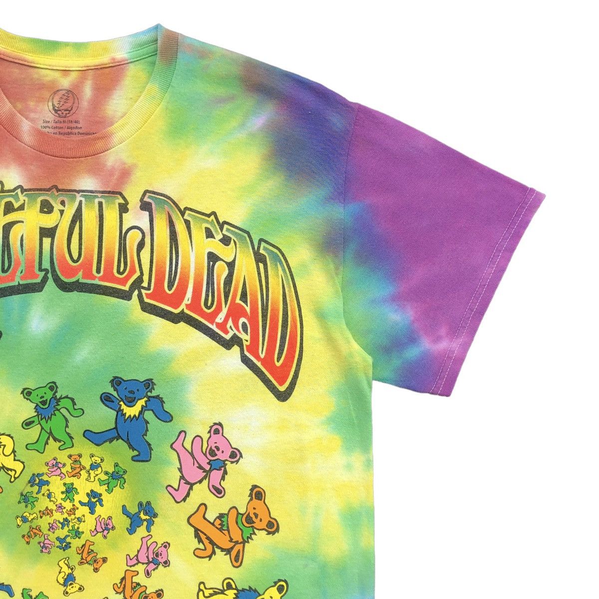 Grateful Dead Grateful Dead Spiral Bears Tie Dye Tee Size US M / EU 48-50 / 2 - 6 Thumbnail