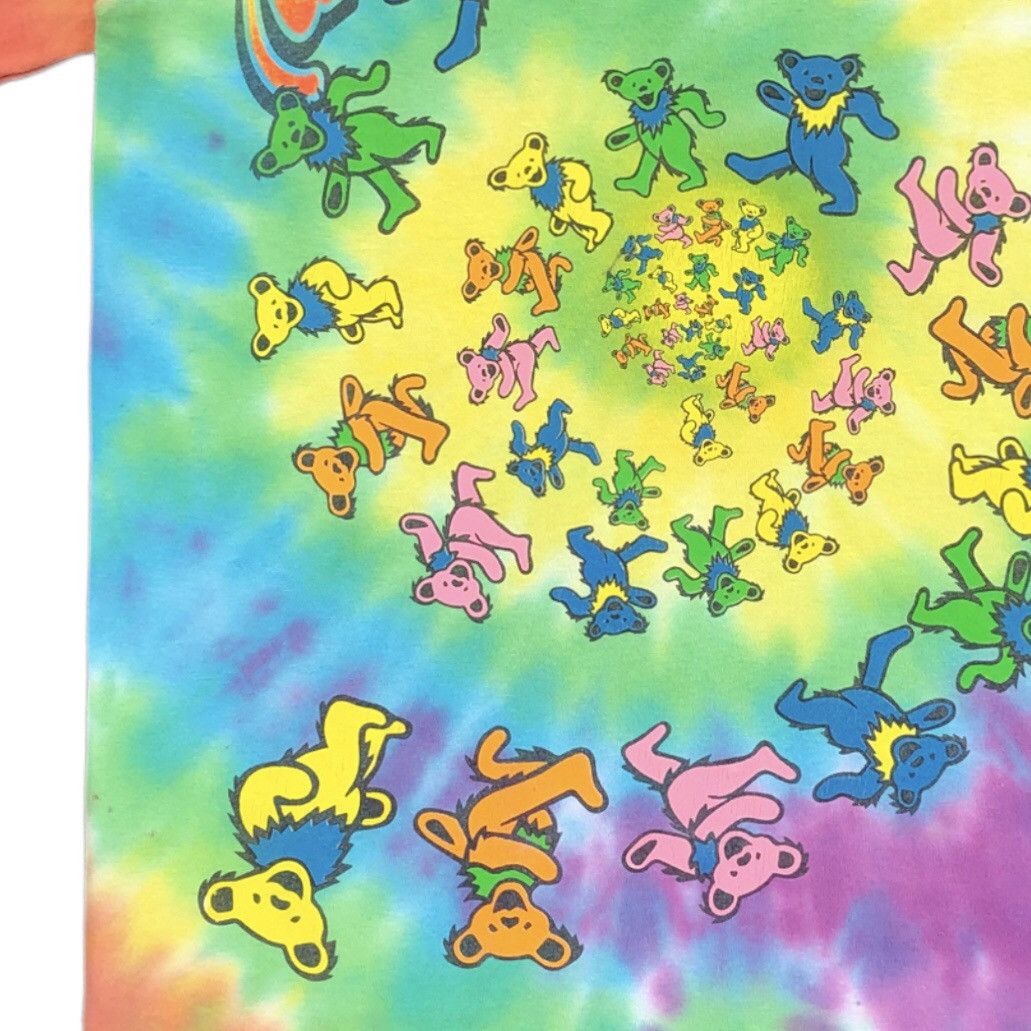 Grateful Dead Grateful Dead Spiral Bears Tie Dye Tee Size US M / EU 48-50 / 2 - 8 Thumbnail