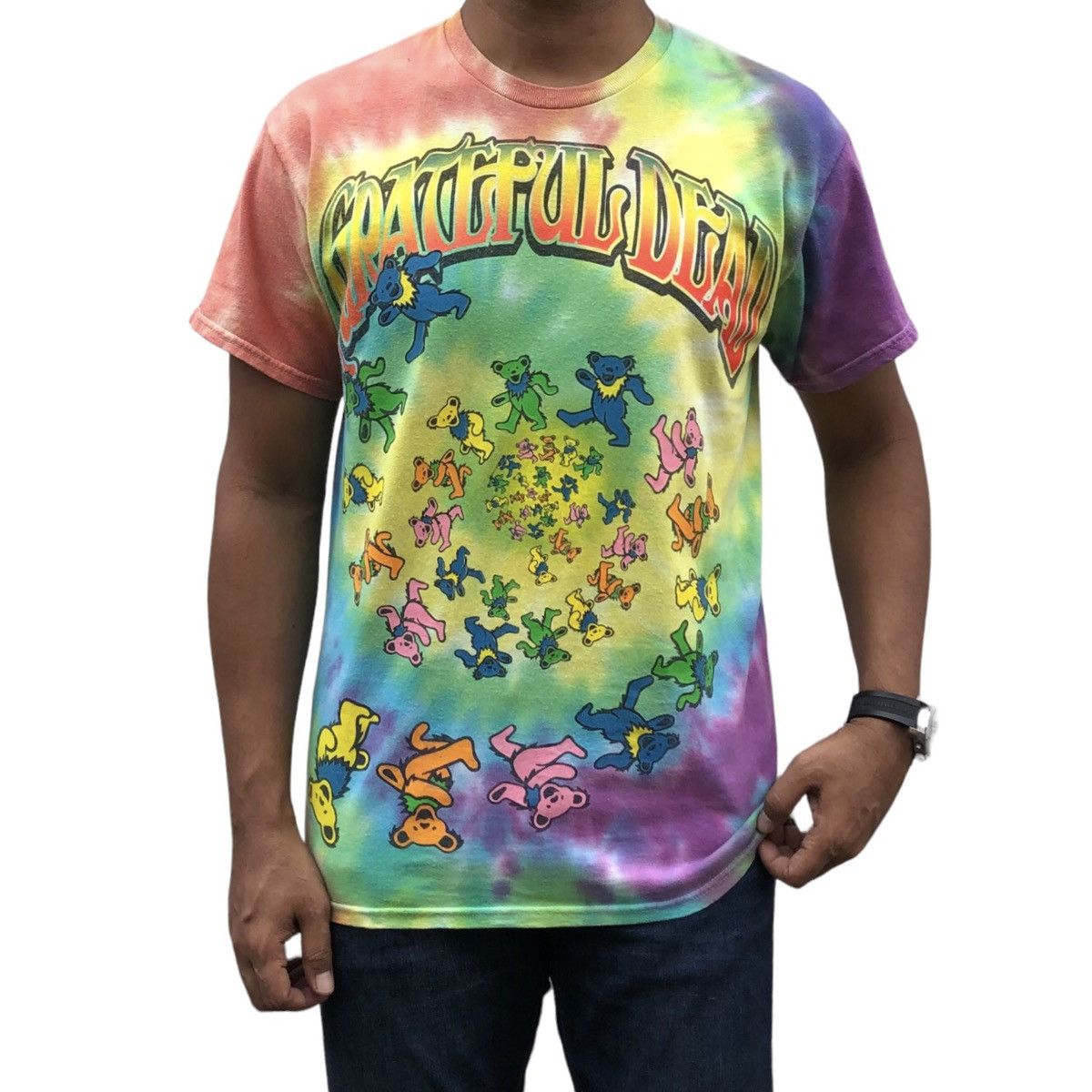 Grateful Dead Grateful Dead Spiral Bears Tie Dye Tee Size US M / EU 48-50 / 2 - 3 Thumbnail