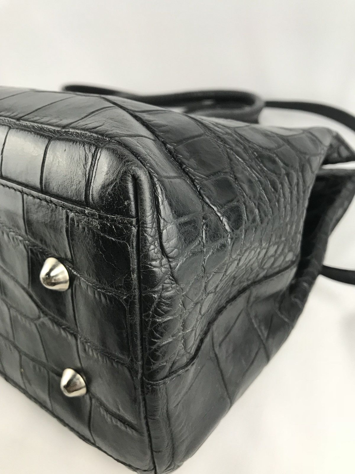 Furla Furla italy Crocodile Embossed Leather Two way Size ONE SIZE - 13 Thumbnail