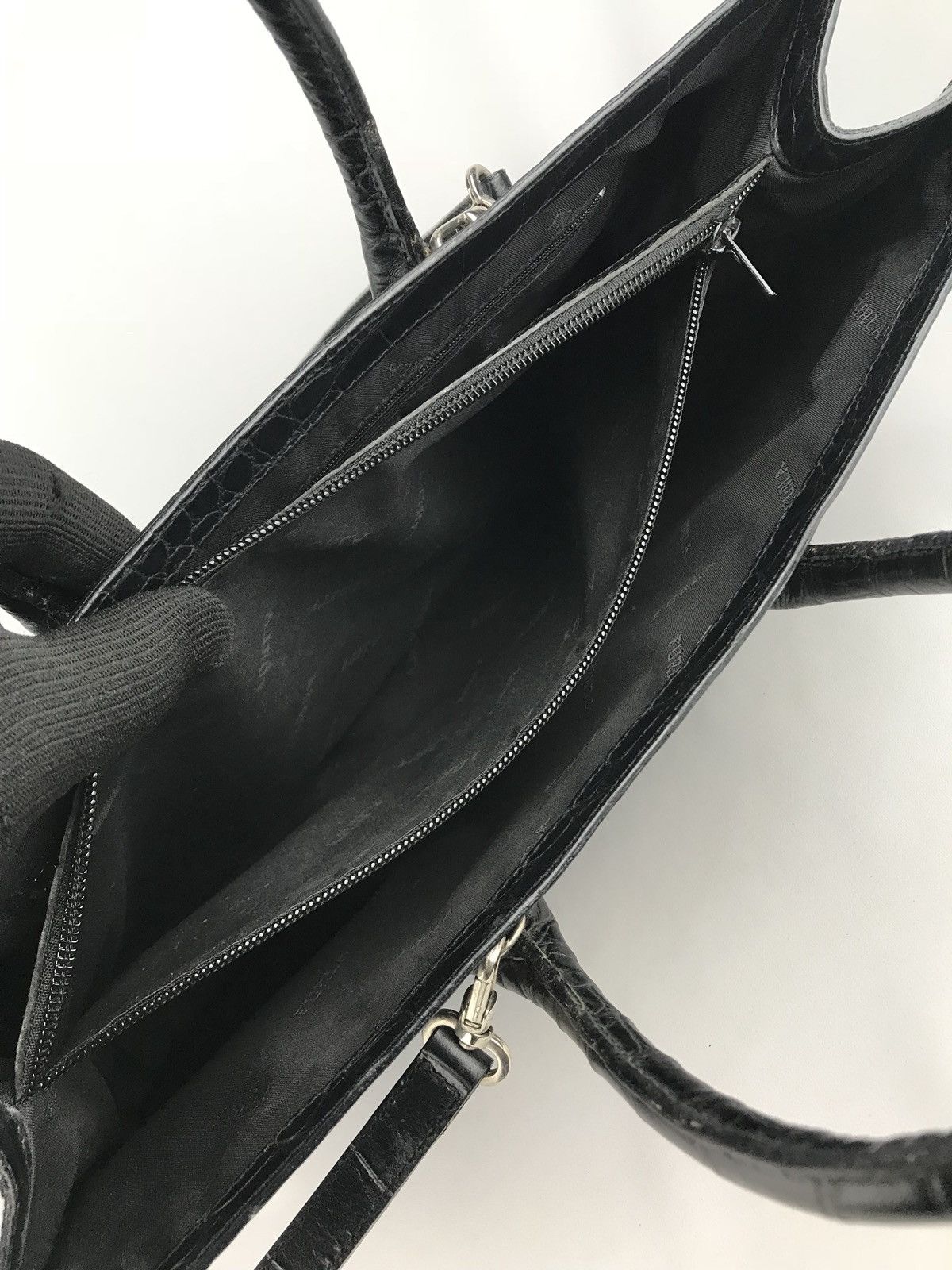 Furla Furla italy Crocodile Embossed Leather Two way Size ONE SIZE - 19 Thumbnail