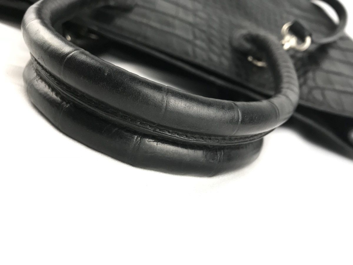 Furla Furla italy Crocodile Embossed Leather Two way Size ONE SIZE - 16 Thumbnail