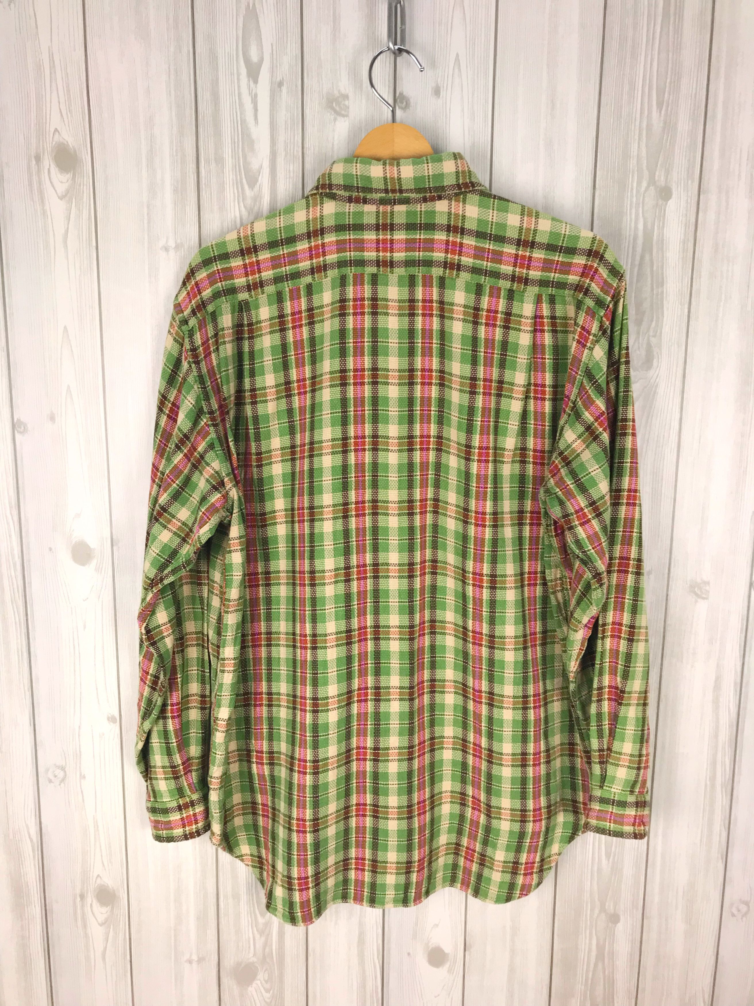Van VAN JAC Checkered Flannel Shirt Size US L / EU 52-54 / 3 - 7 Thumbnail