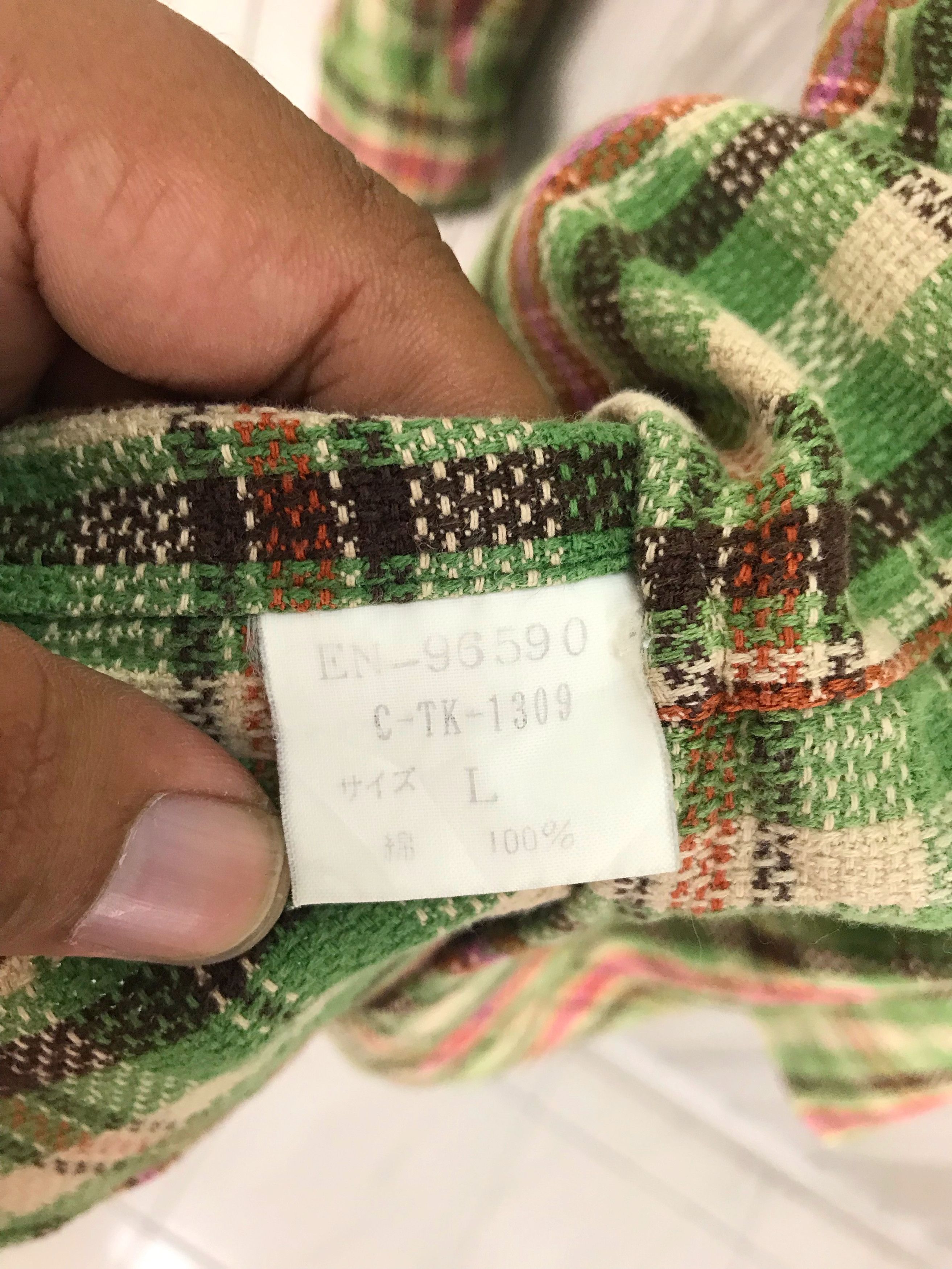 Van VAN JAC Checkered Flannel Shirt Size US L / EU 52-54 / 3 - 8 Thumbnail