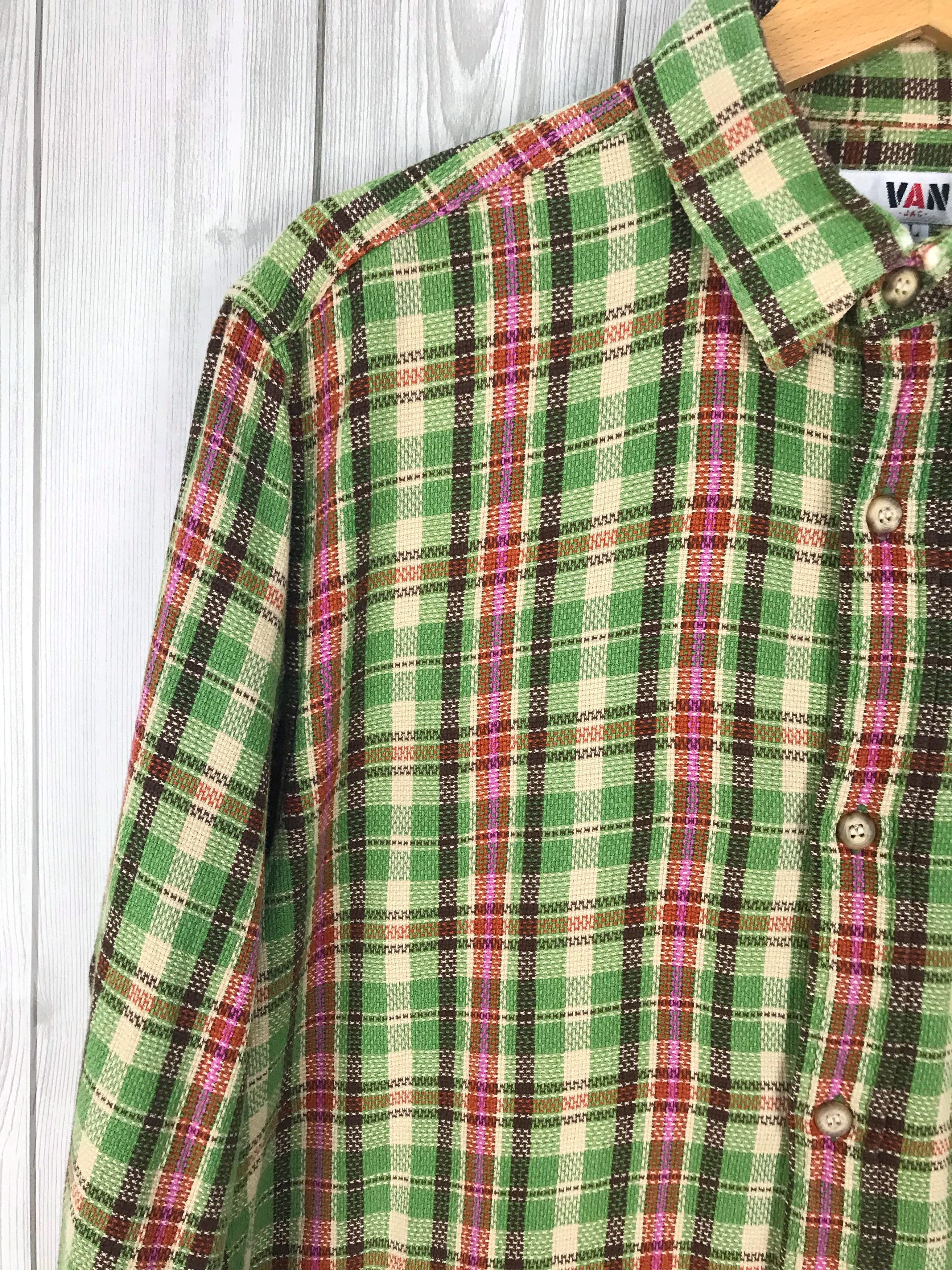 Van VAN JAC Checkered Flannel Shirt Size US L / EU 52-54 / 3 - 5 Thumbnail