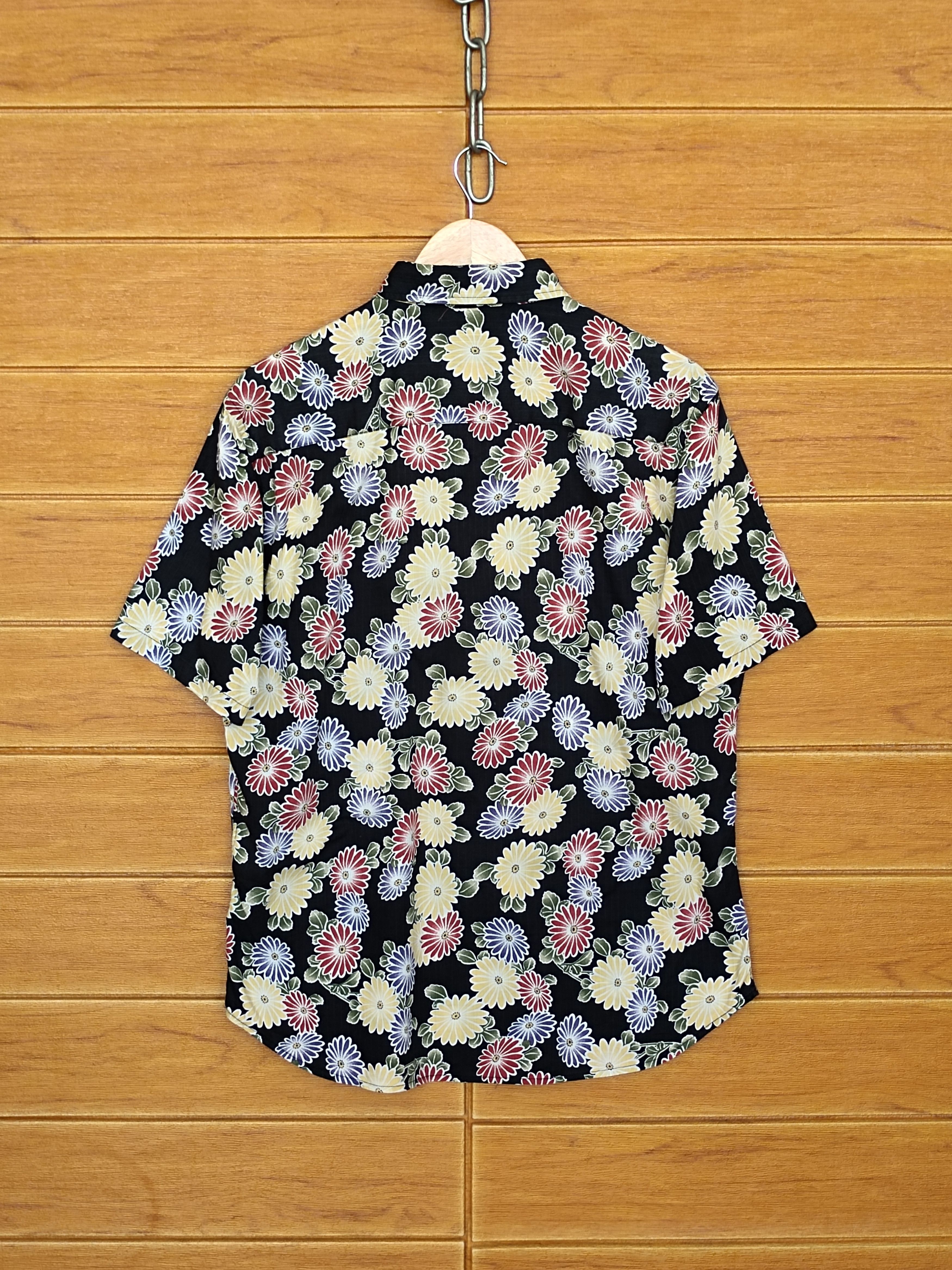 Japanese Brand Vintage Japanese Hawaiian SEAHOP Sakura Blossom Print Shirt Size US M / EU 48-50 / 2 - 8 Thumbnail