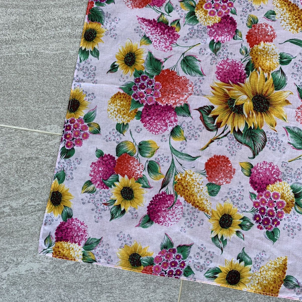 Japanese Brand × Kenzo KENZO paris handkerchief handky bandana flower design Size ONE SIZE - 3 Thumbnail