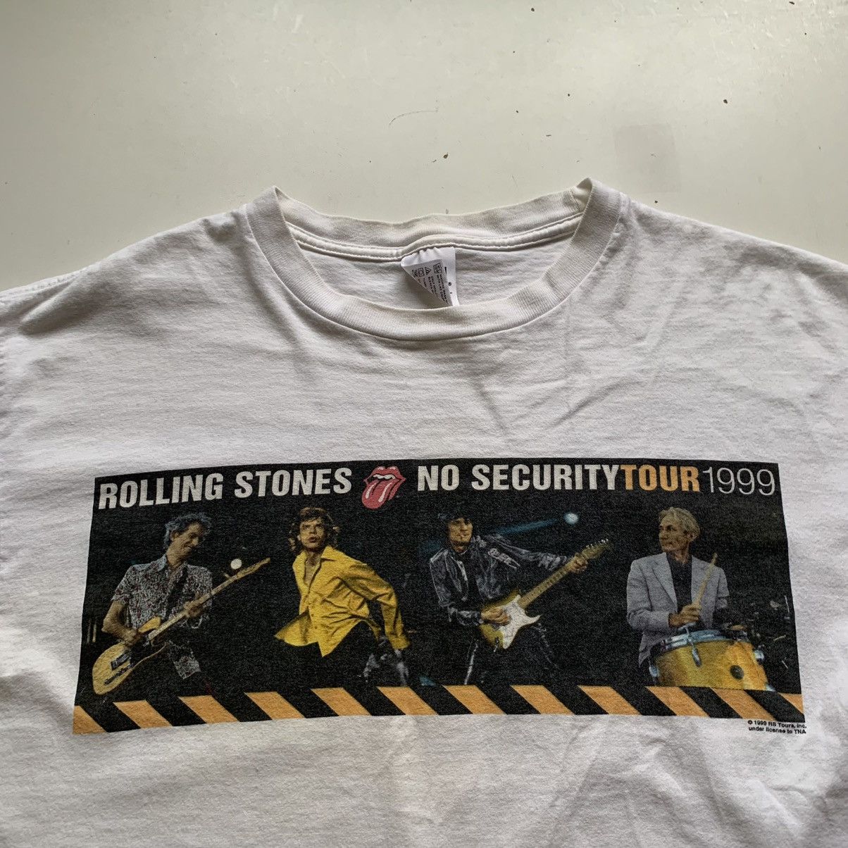The Rolling Stones Vintage 1999 90s The Rolling Stones x Tommy Hilfiger T Shirt Size US XL / EU 56 / 4 - 2 Thumbnail