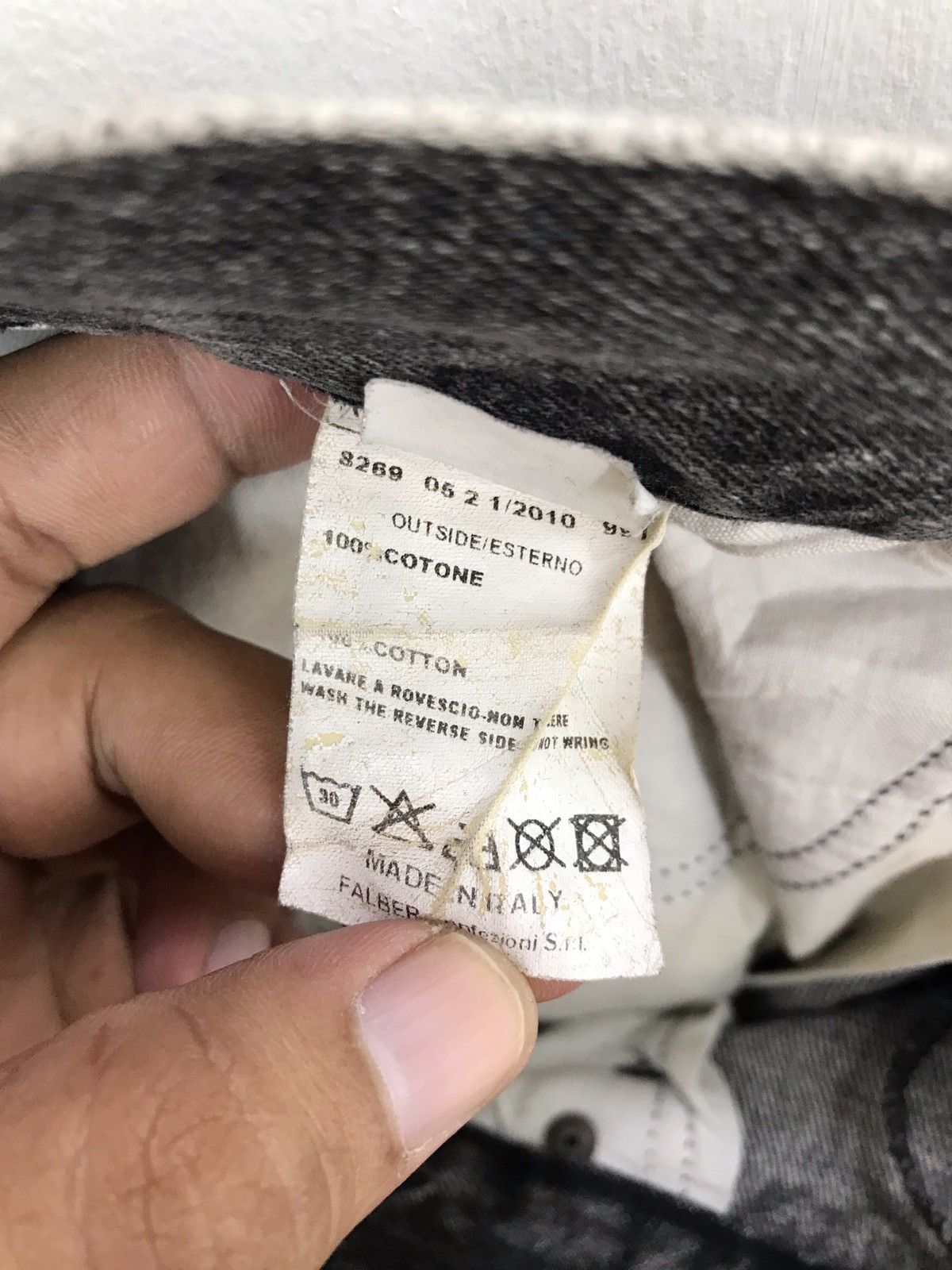 John Richmond Vintage JOHN RICHMOND Italy Ripped Distressed Jeans Size US 32 / EU 48 - 18 Thumbnail