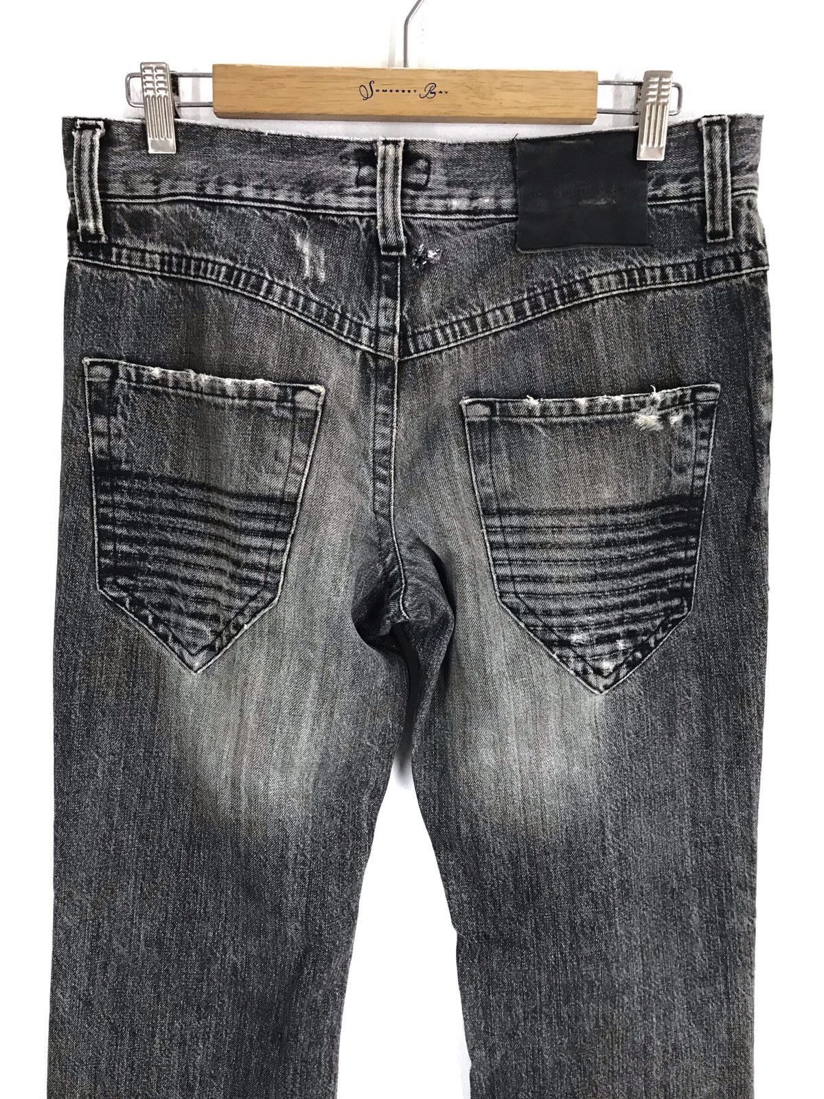 John Richmond Vintage JOHN RICHMOND Italy Ripped Distressed Jeans Size US 32 / EU 48 - 11 Thumbnail