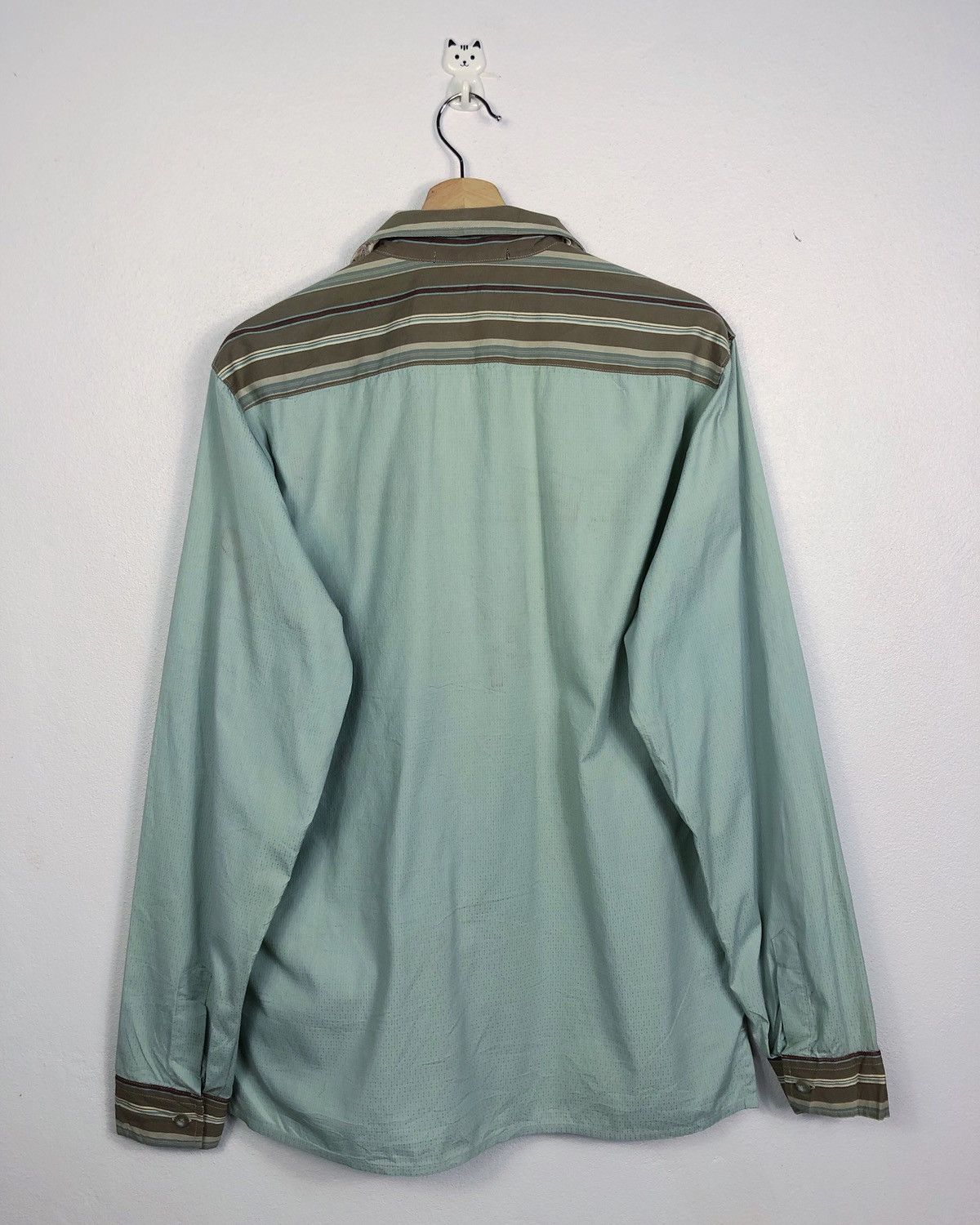 Marithe + Francois Girbaud Vintage Marithe Francois Girbaud Patchwork Button Ups Shirt Size US L / EU 52-54 / 3 - 8 Thumbnail