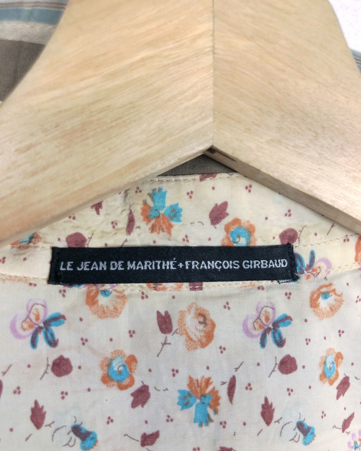 Marithe + Francois Girbaud Vintage Marithe Francois Girbaud Patchwork Button Ups Shirt Size US L / EU 52-54 / 3 - 9 Thumbnail