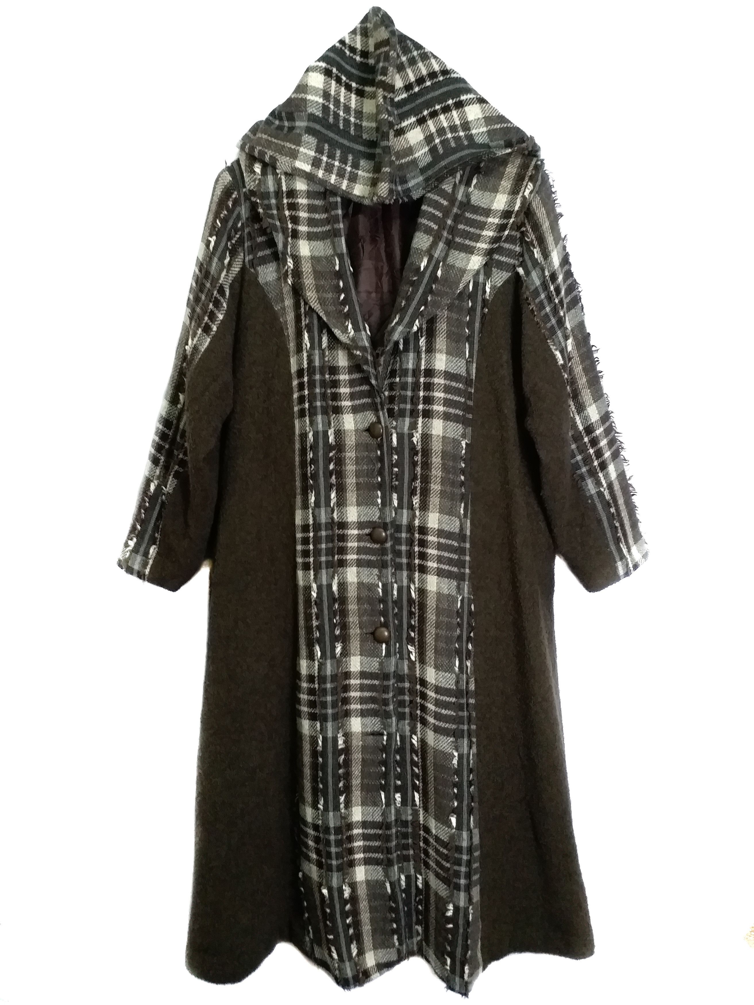 Issey Miyake × Japanese Brand OFFER NOW💥Avant Garde Long Coat Hooded Miyake Designer L Size US L / EU 52-54 / 3 - 1 Thumbnail