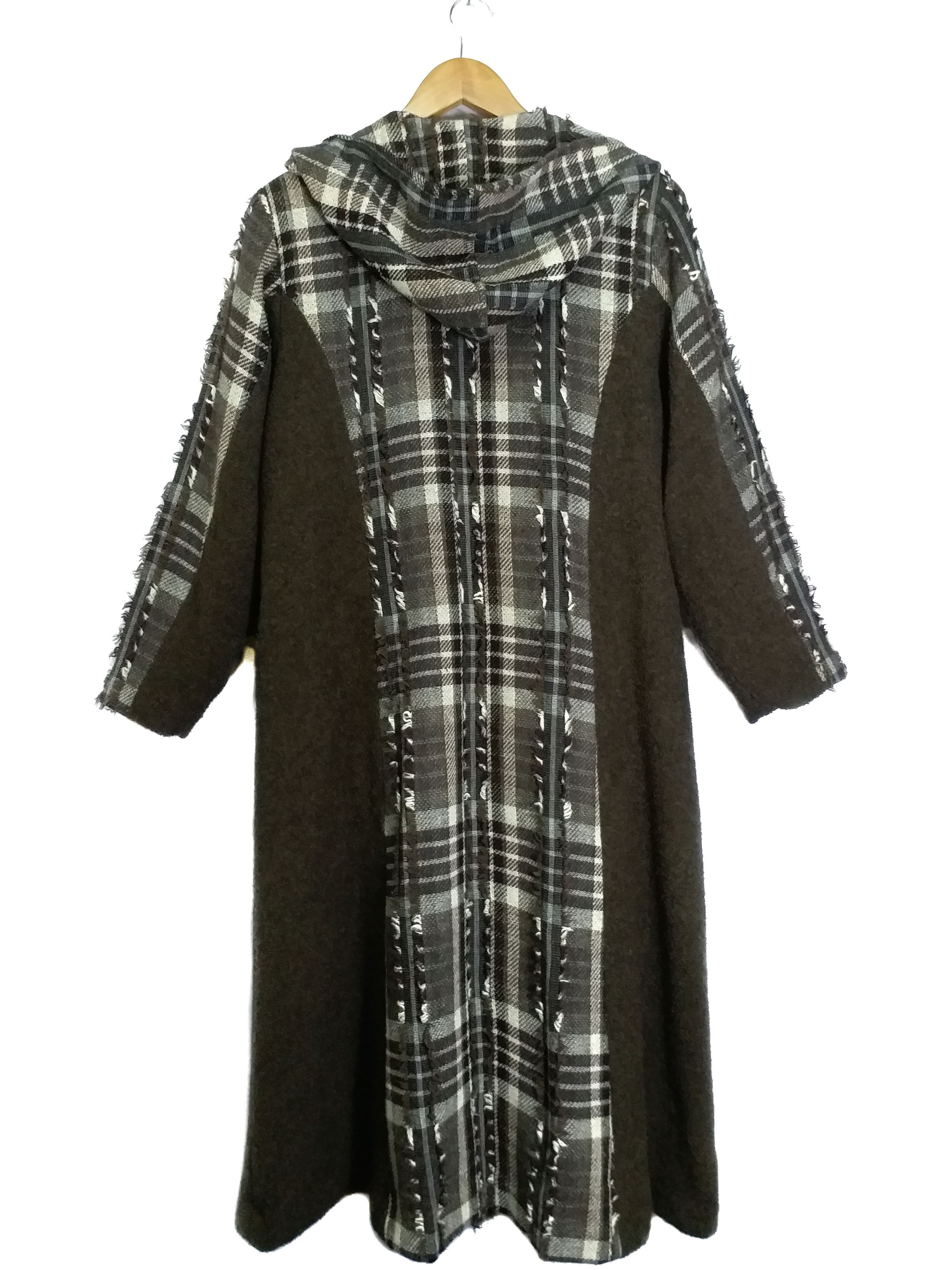 Issey Miyake × Japanese Brand OFFER NOW💥Avant Garde Long Coat Hooded Miyake Designer L Size US L / EU 52-54 / 3 - 2 Thumbnail