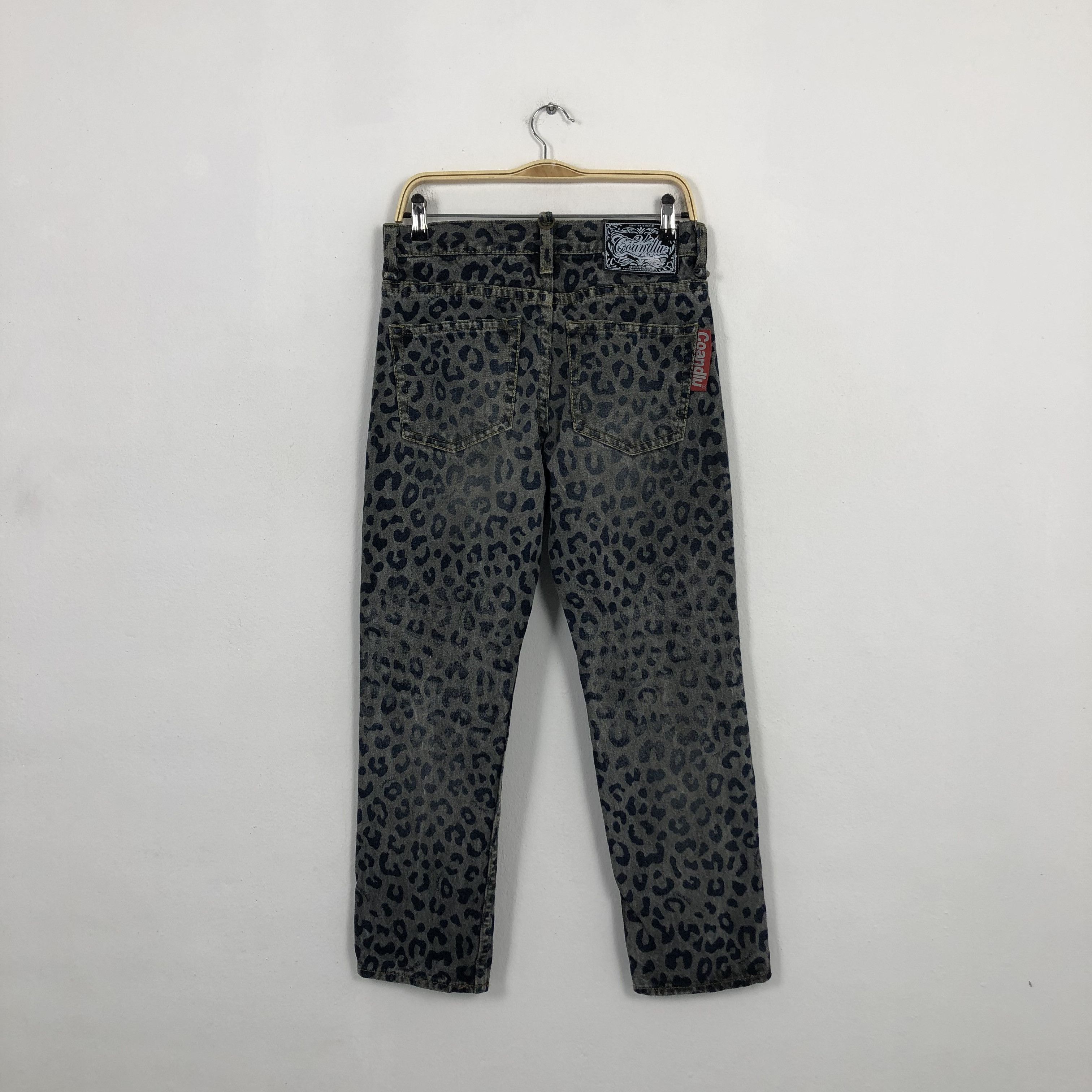 Japanese Brand Vintage Co & Lu Leoped Like Hysteric Style Denim Jeans Size US 31 - 4 Thumbnail