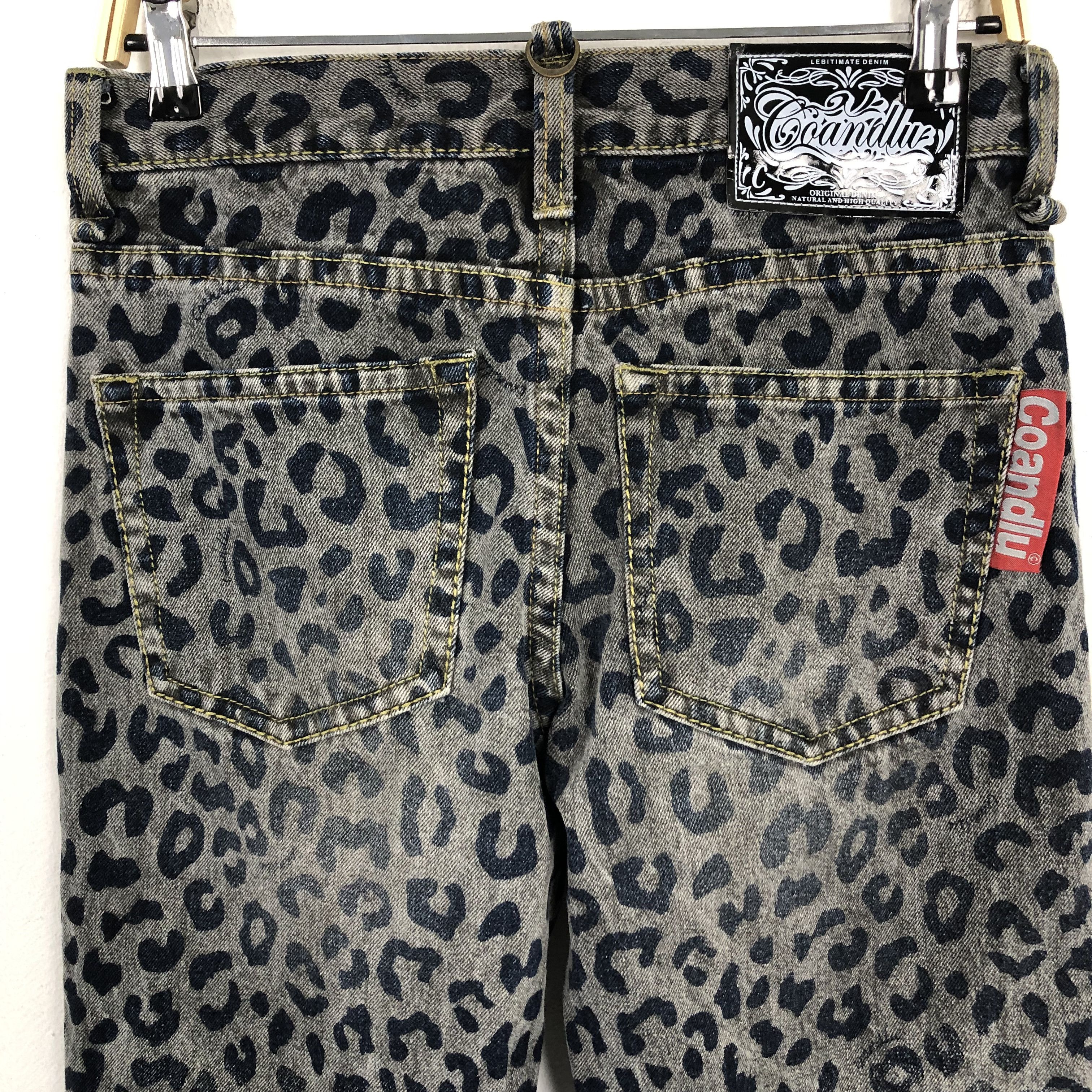 Japanese Brand Vintage Co & Lu Leoped Like Hysteric Style Denim Jeans Size US 31 - 5 Thumbnail