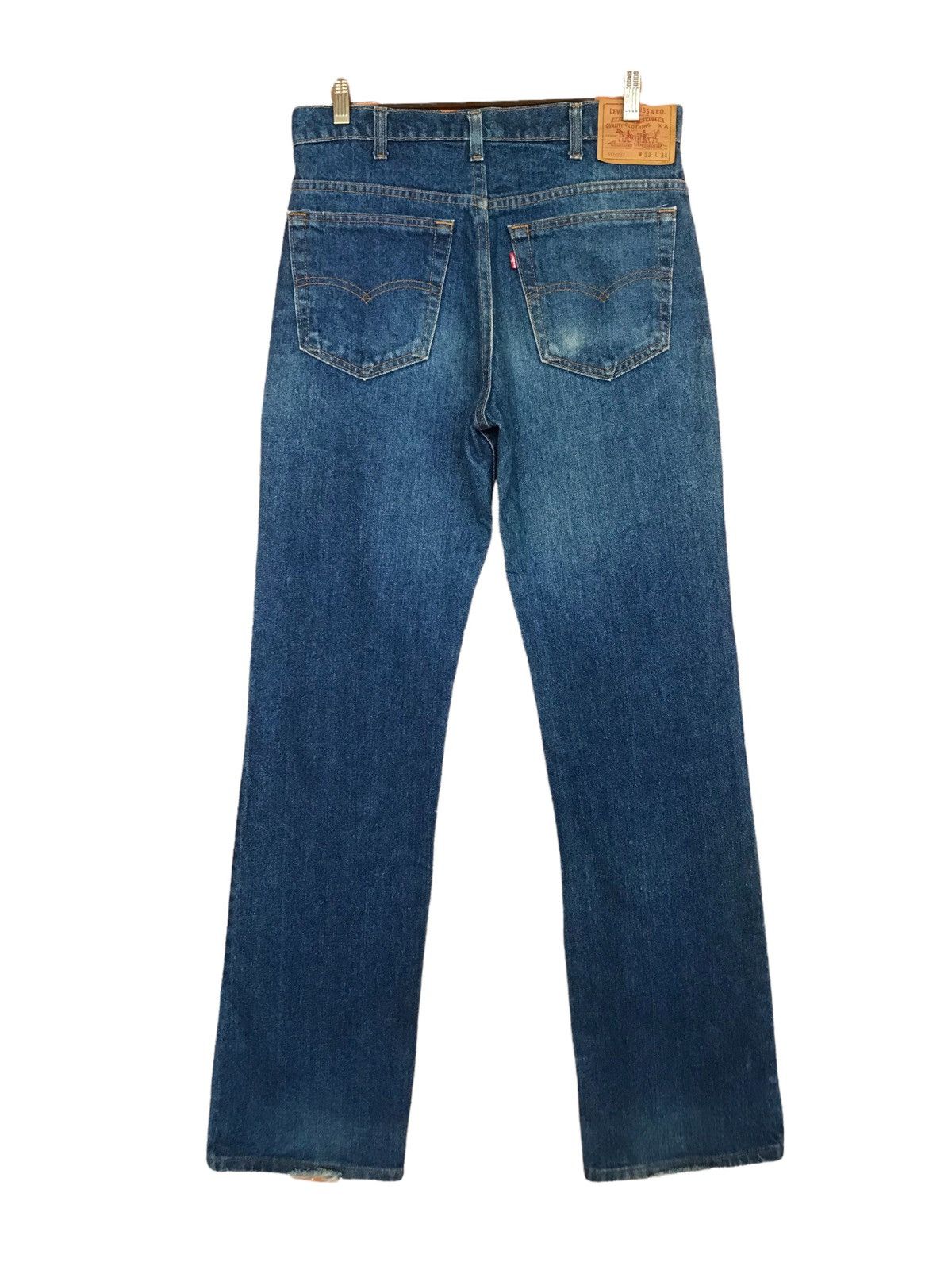 Levi's Flare Jeans Levis 517 Made In Usa Denim Jeans Vintage