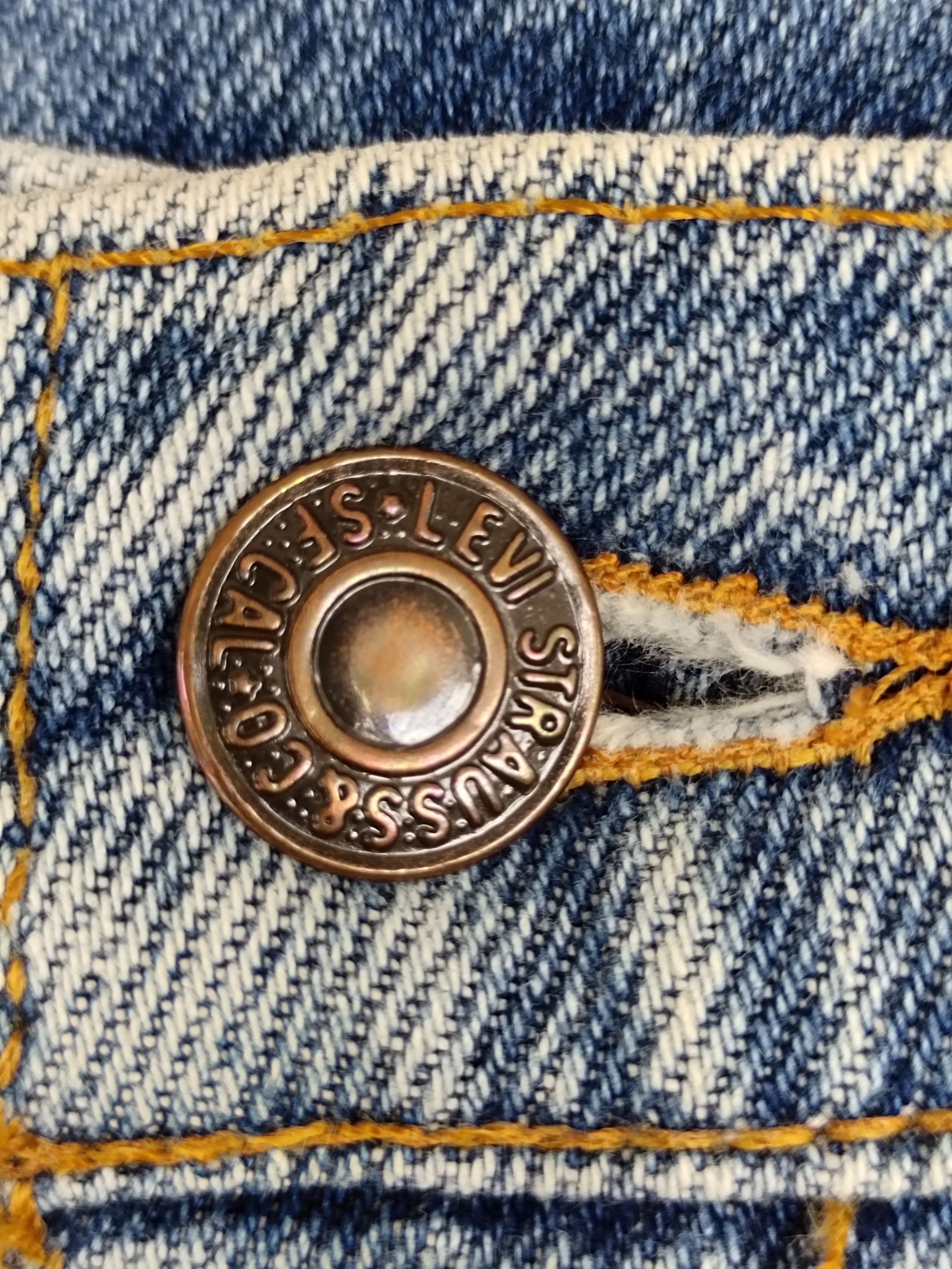 Levi's Vintage 1994 LEVIS Made In Usa Denim Jeans Size US 32 / EU 48 - 19 Thumbnail