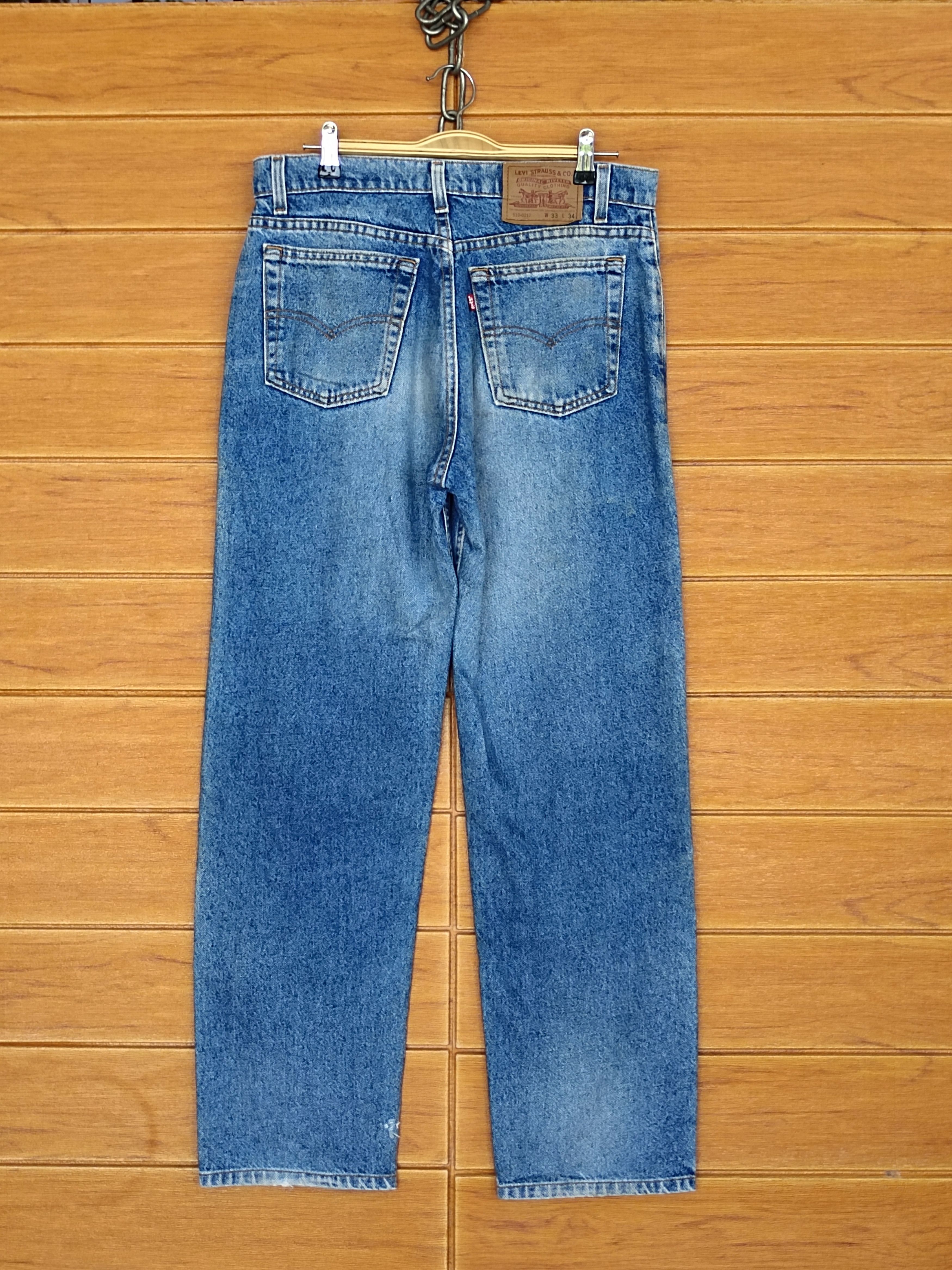 Levi's Vintage 1994 LEVIS Made In Usa Denim Jeans Size US 32 / EU 48 - 12 Thumbnail