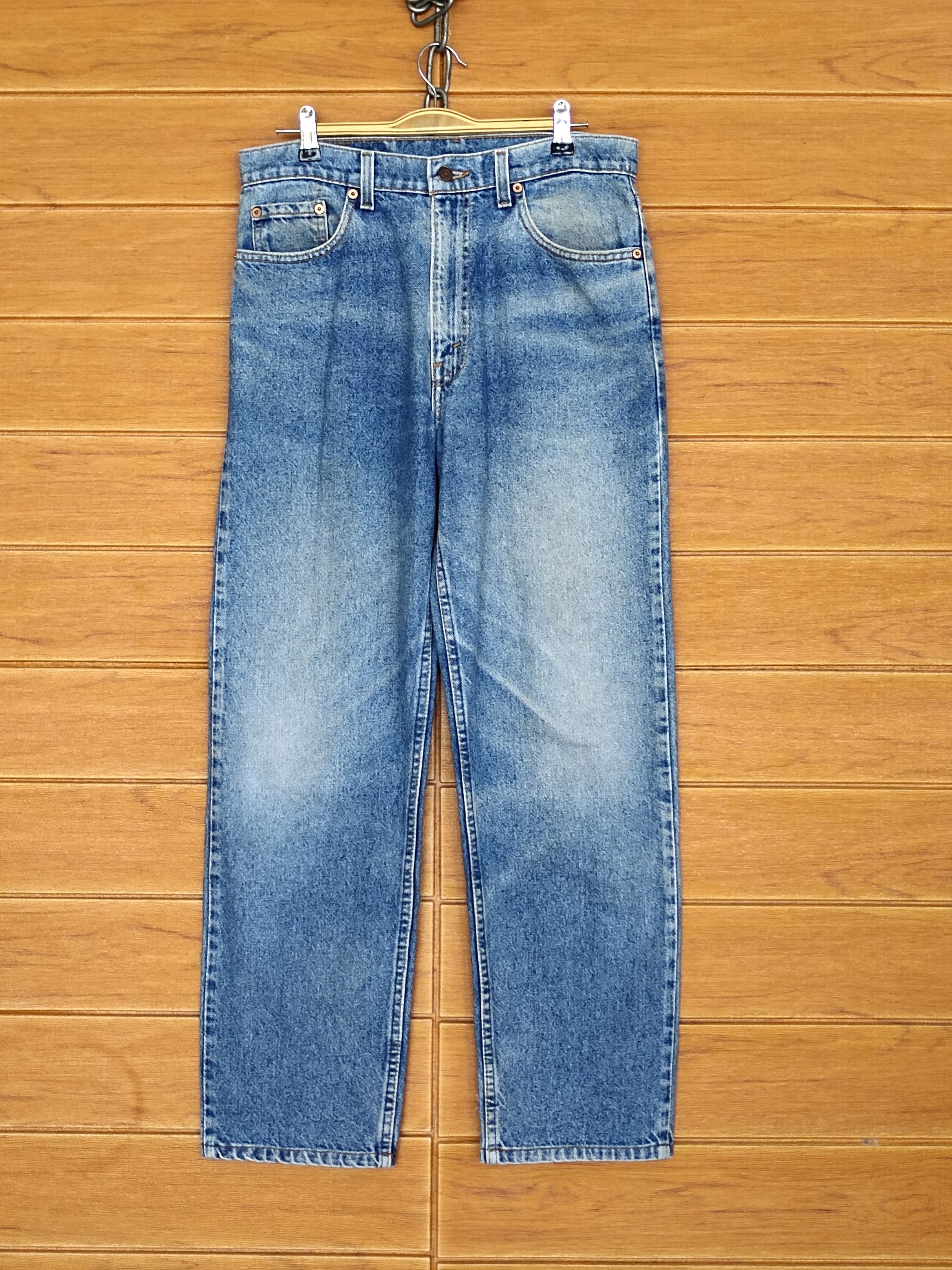 Levi's Vintage 1994 LEVIS Made In Usa Denim Jeans Size US 32 / EU 48 - 2 Thumbnail