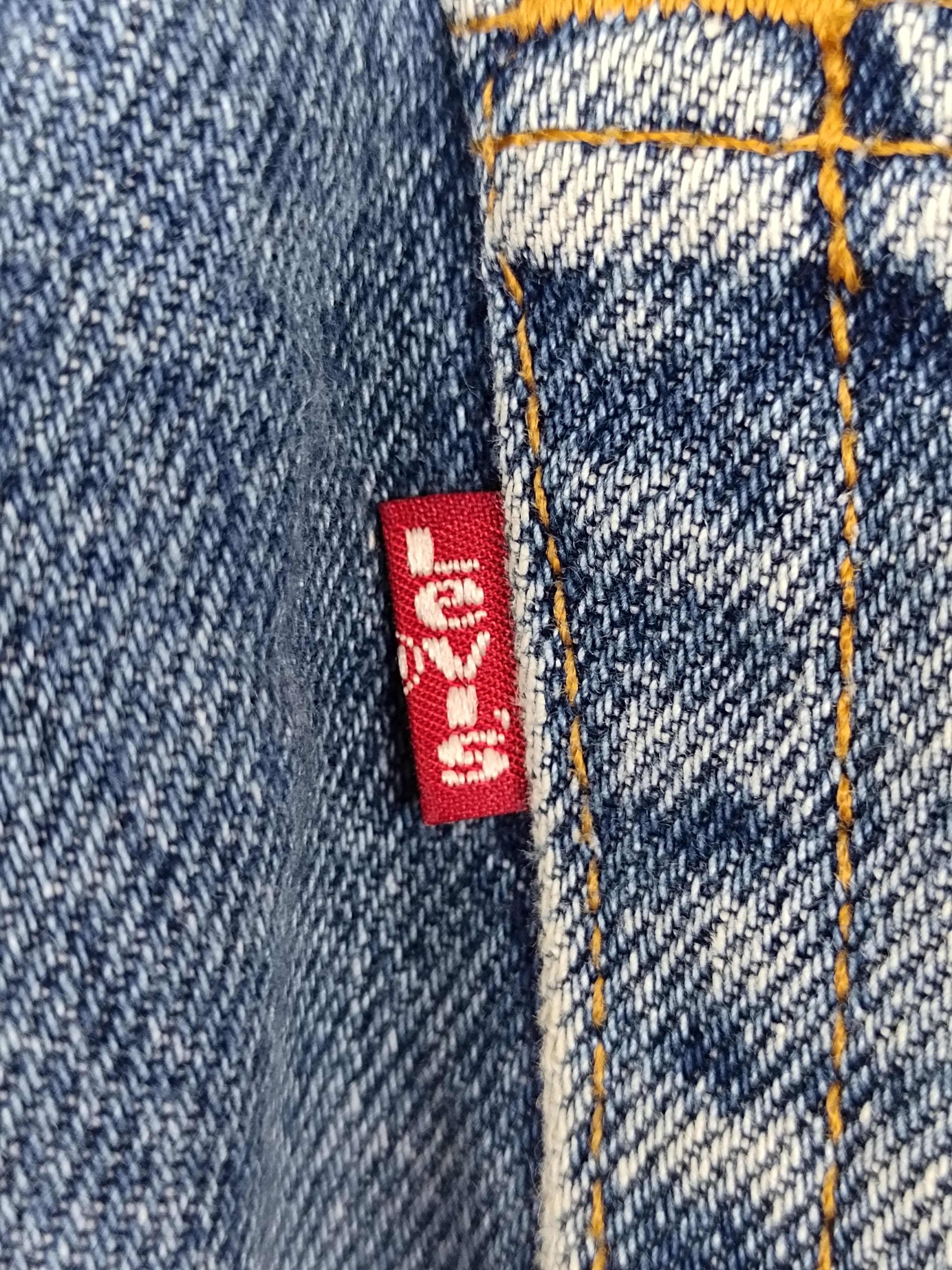 Levi's Vintage 1994 LEVIS Made In Usa Denim Jeans Size US 32 / EU 48 - 15 Thumbnail