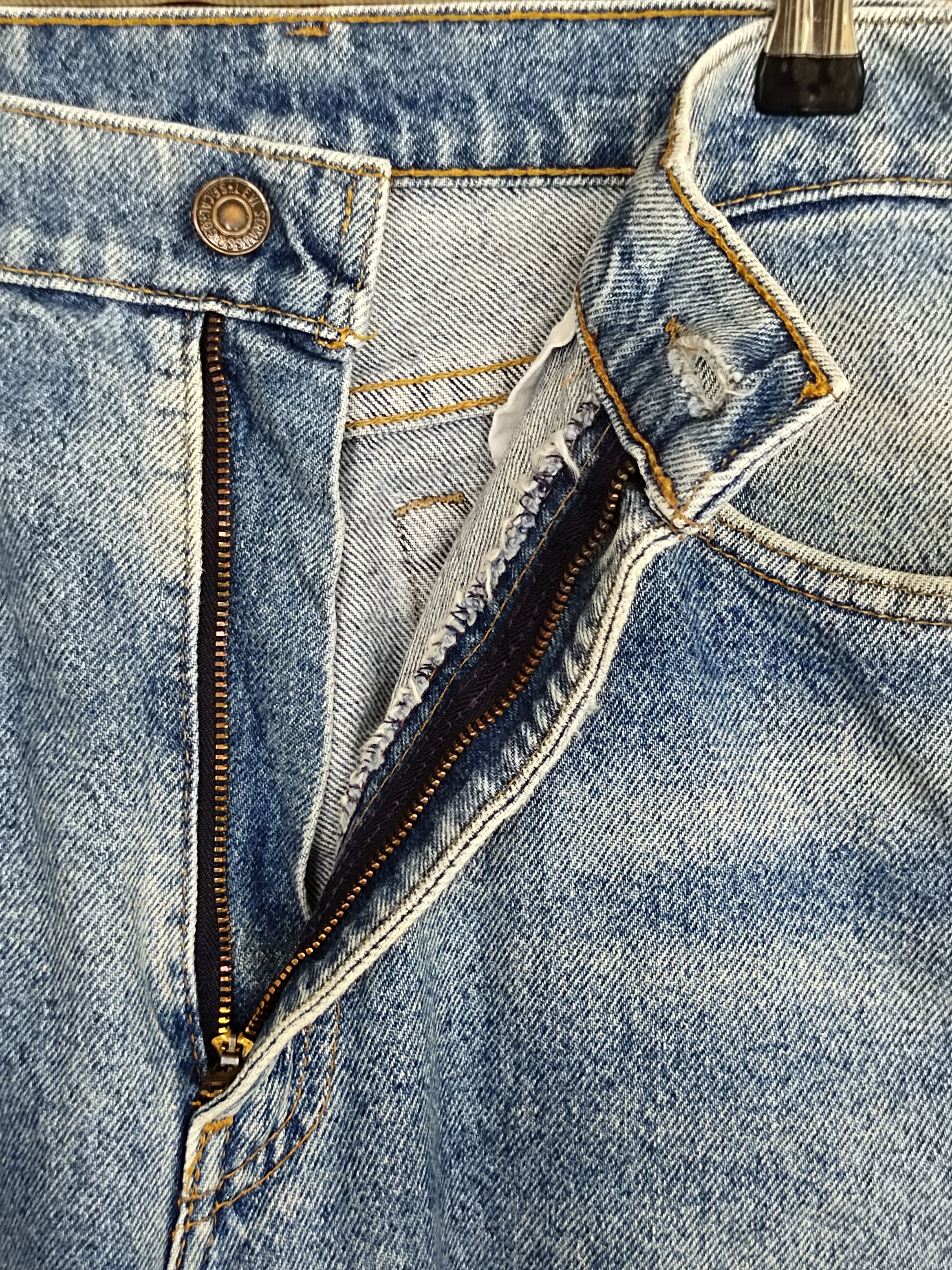 Levi's Vintage 1994 LEVIS Made In Usa Denim Jeans Size US 32 / EU 48 - 20 Thumbnail