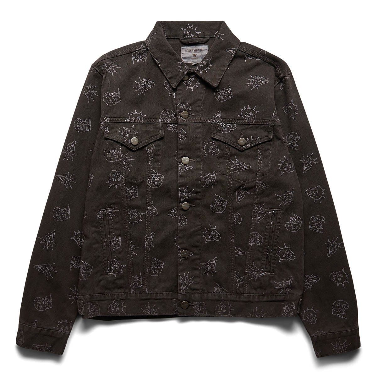 Carhartt Wip × Stray Rats 💚 Stray Rats x Carhartt WIP Denim Jacket Tobacco Brown NEW Size US M / EU 48-50 / 2 - 1 Thumbnail