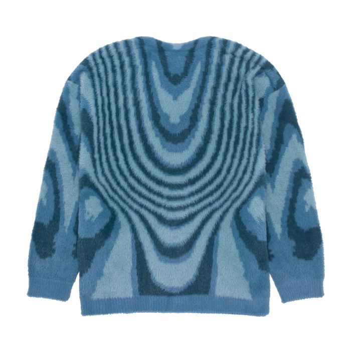 Fucking Awesome 💚 SS21 Fucking Awesome Acid Hairy Cardigan Teal