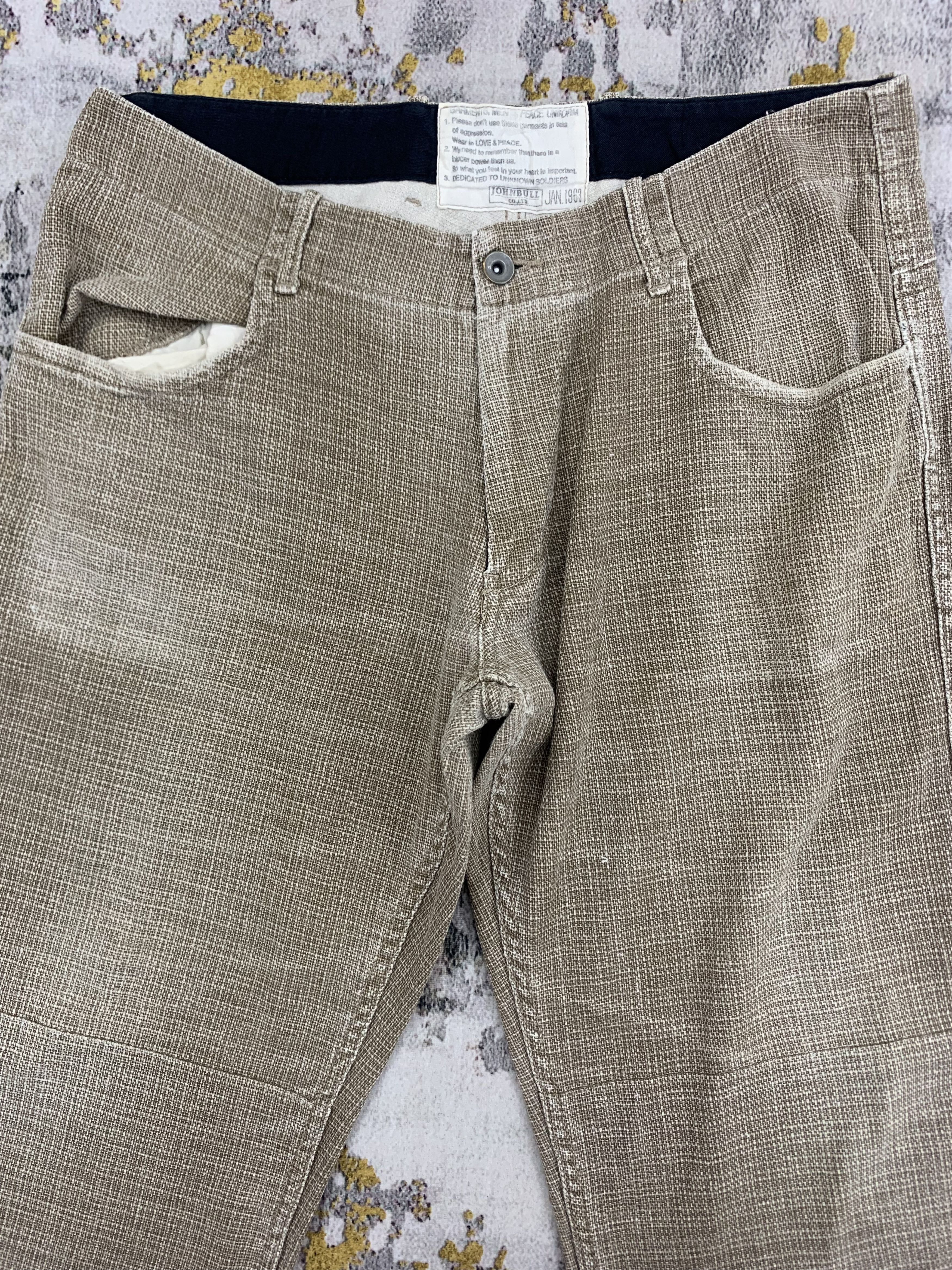 Japanese Brand Vintage JohnBull Pants 34x30.5 Distressed Size US 34 / EU 50 - 2 Thumbnail