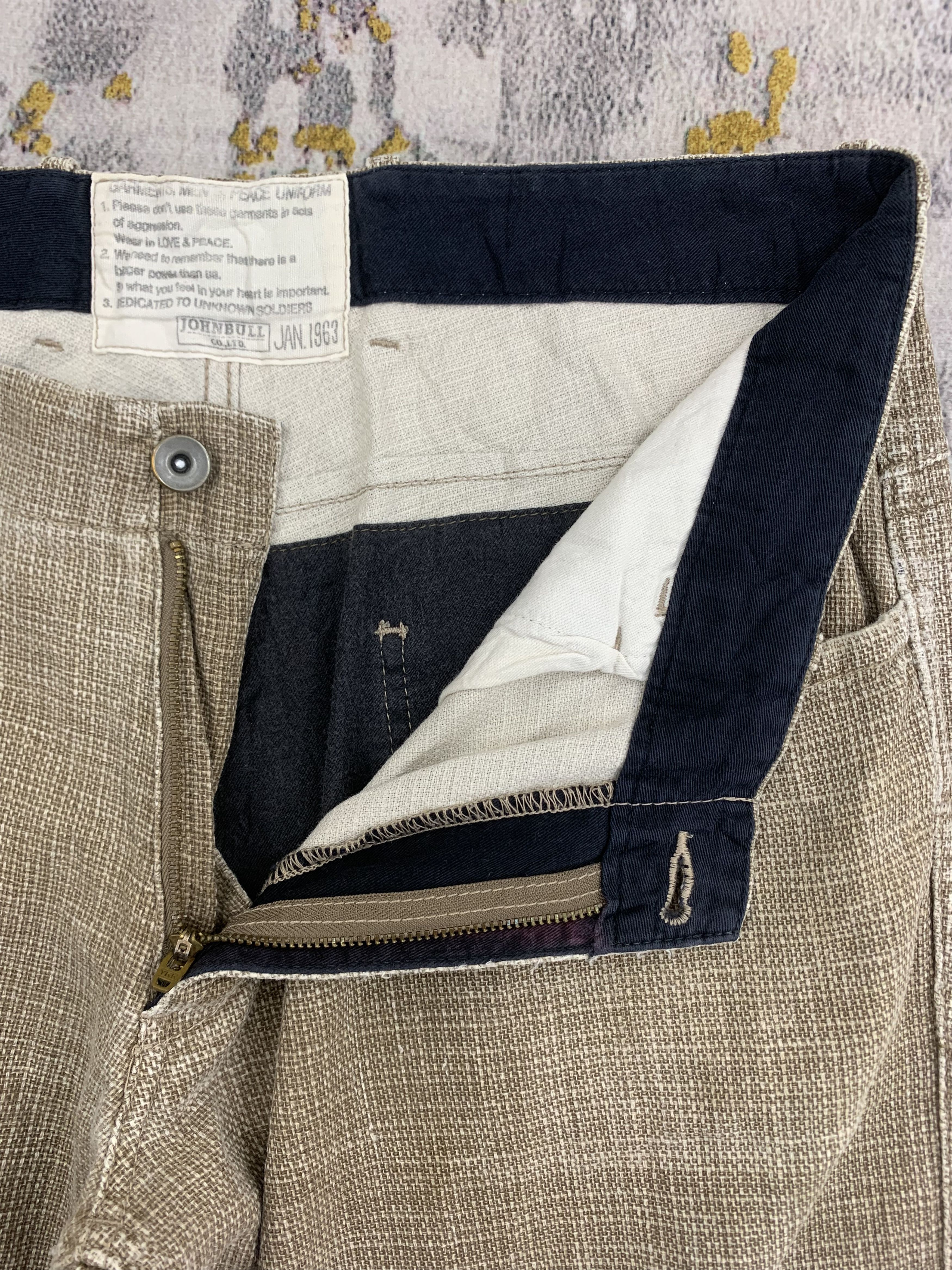Japanese Brand Vintage JohnBull Pants 34x30.5 Distressed Size US 34 / EU 50 - 3 Thumbnail