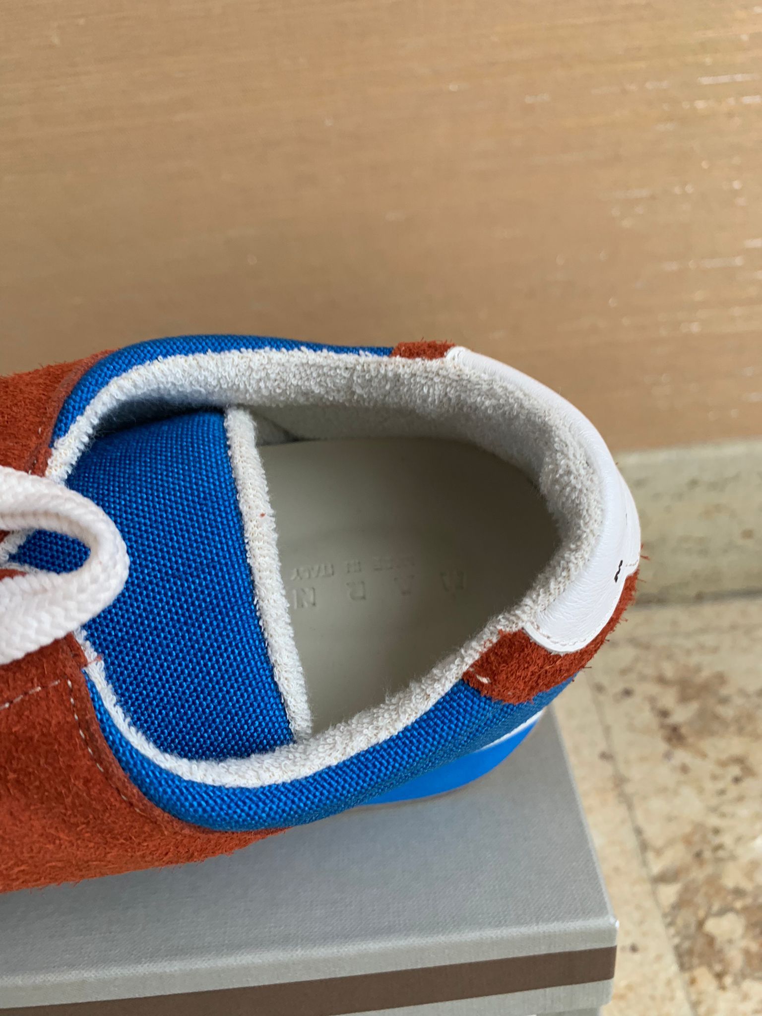 Marni Low Top Sneakers in Blue & Red Size US 10 / EU 43 - 9 Thumbnail