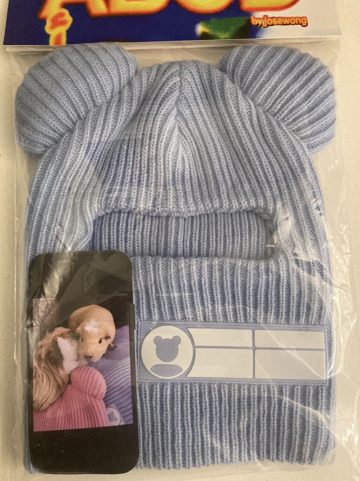 Designer × Japanese Brand Josewong ABCD Mask Baby Blue Mickey Ears Size ONE SIZE - 2 Thumbnail