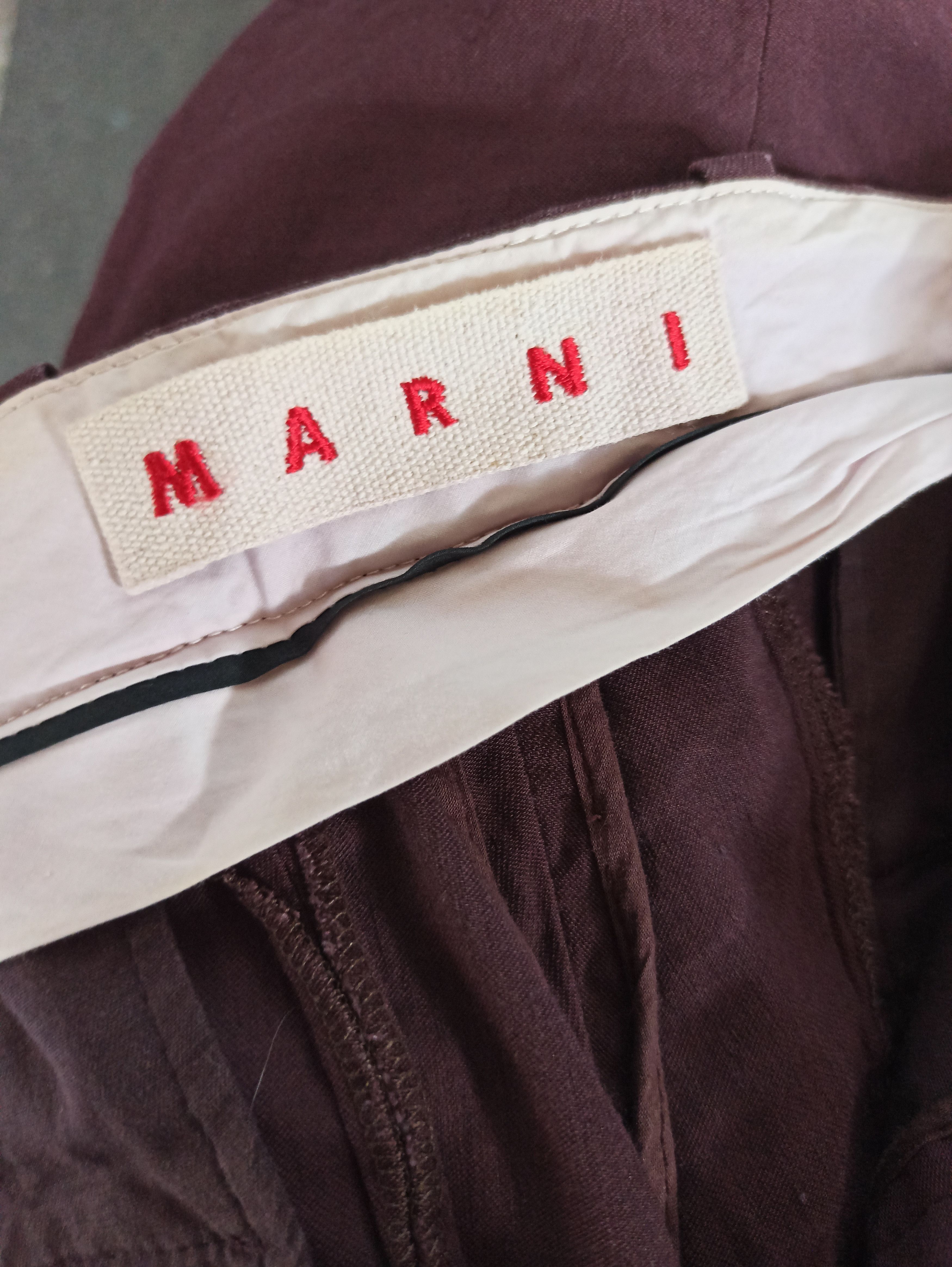 Marni marni cropped pants Size US 33 - 7 Thumbnail