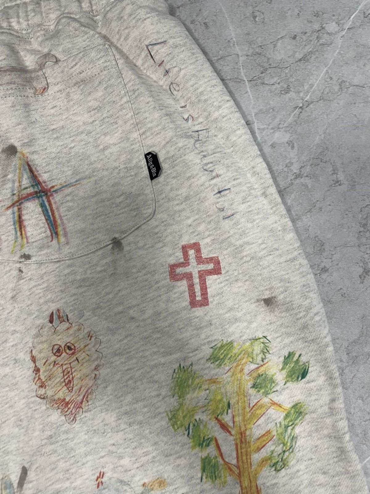 Japanese Brand Ally & Dia sweat shorts Size US 34 / EU 50 - 15 Thumbnail