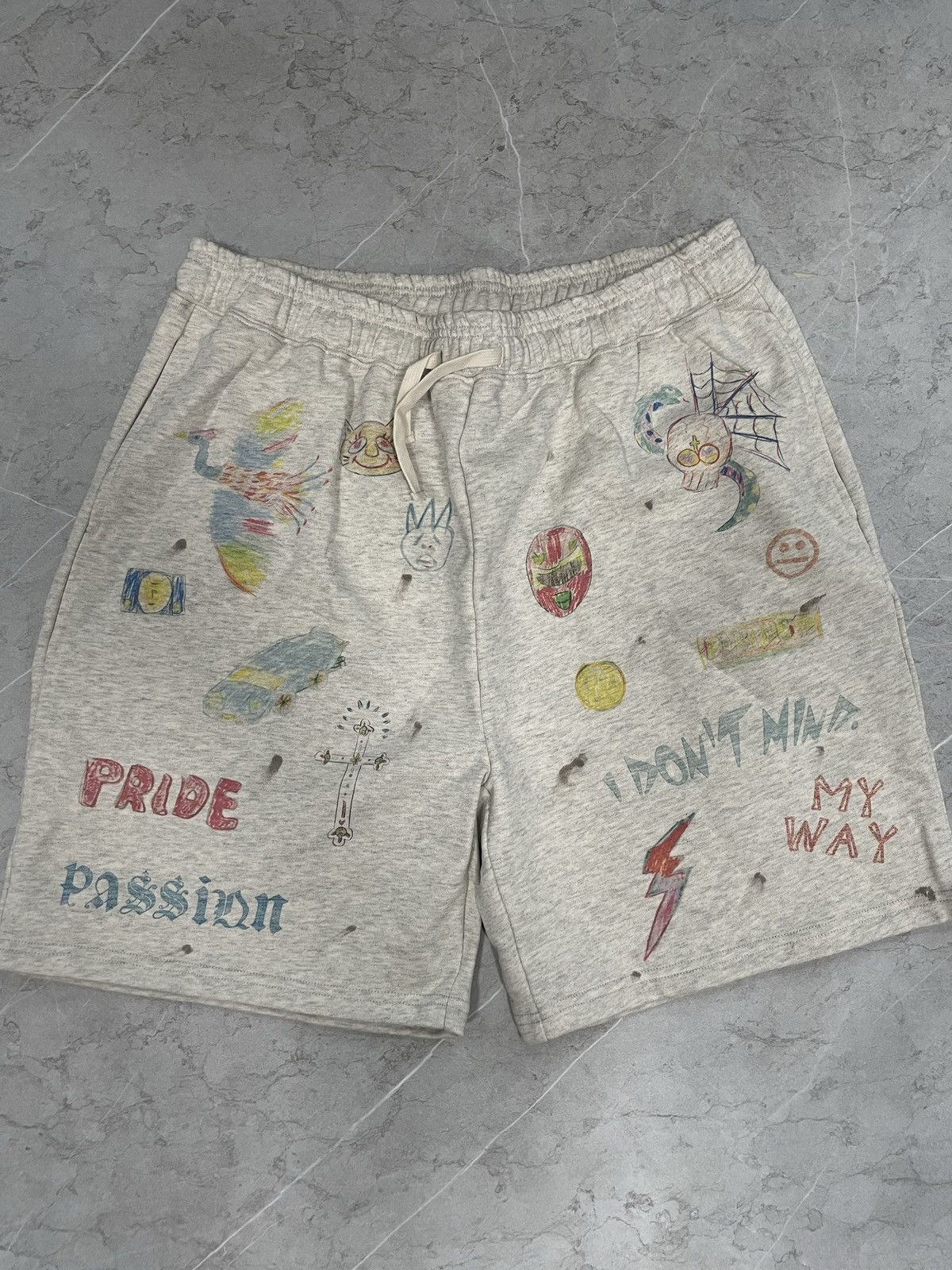 Japanese Brand Ally & Dia sweat shorts Size US 34 / EU 50 - 4 Thumbnail