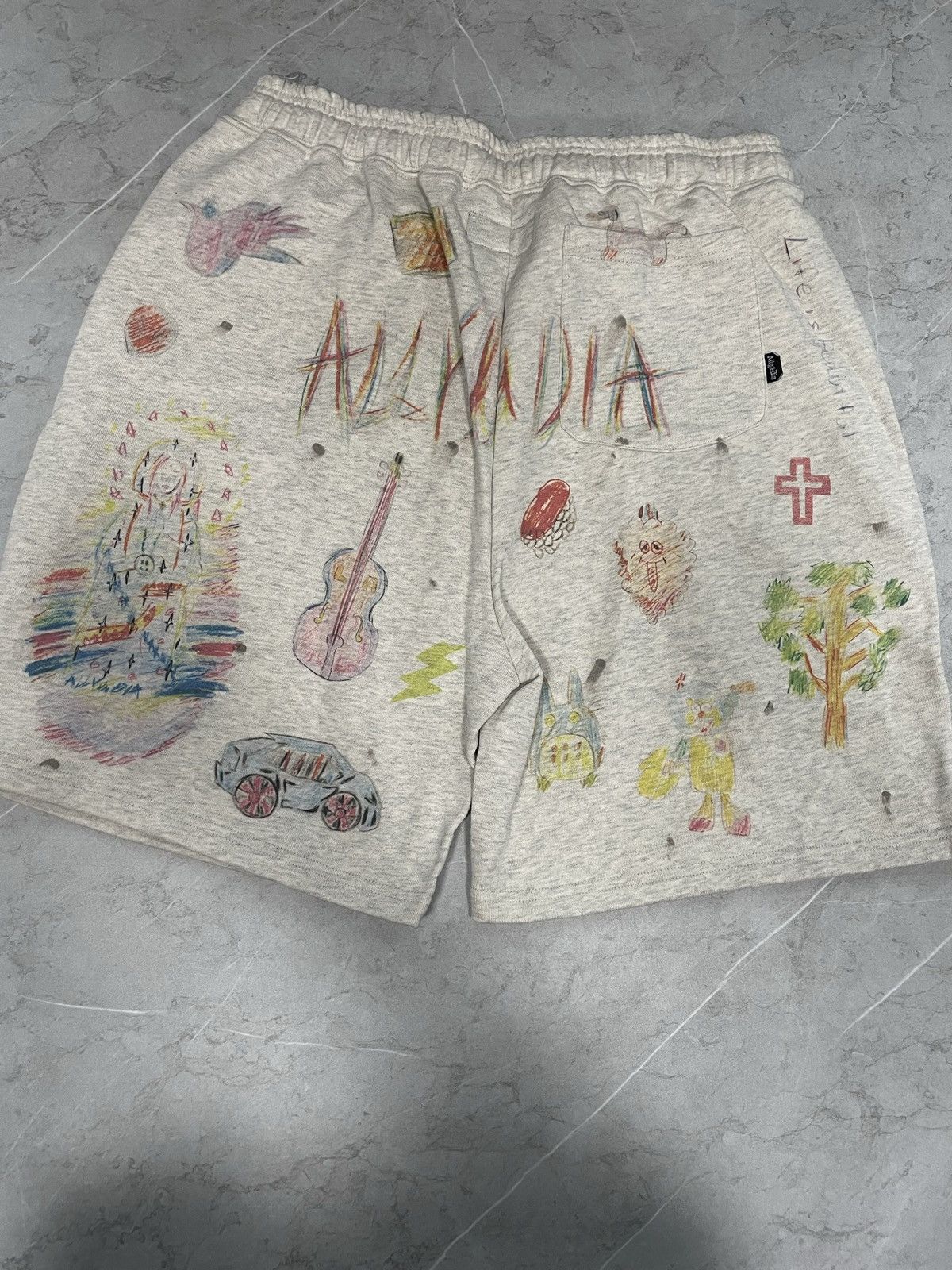 Japanese Brand Ally & Dia sweat shorts Size US 34 / EU 50 - 14 Thumbnail