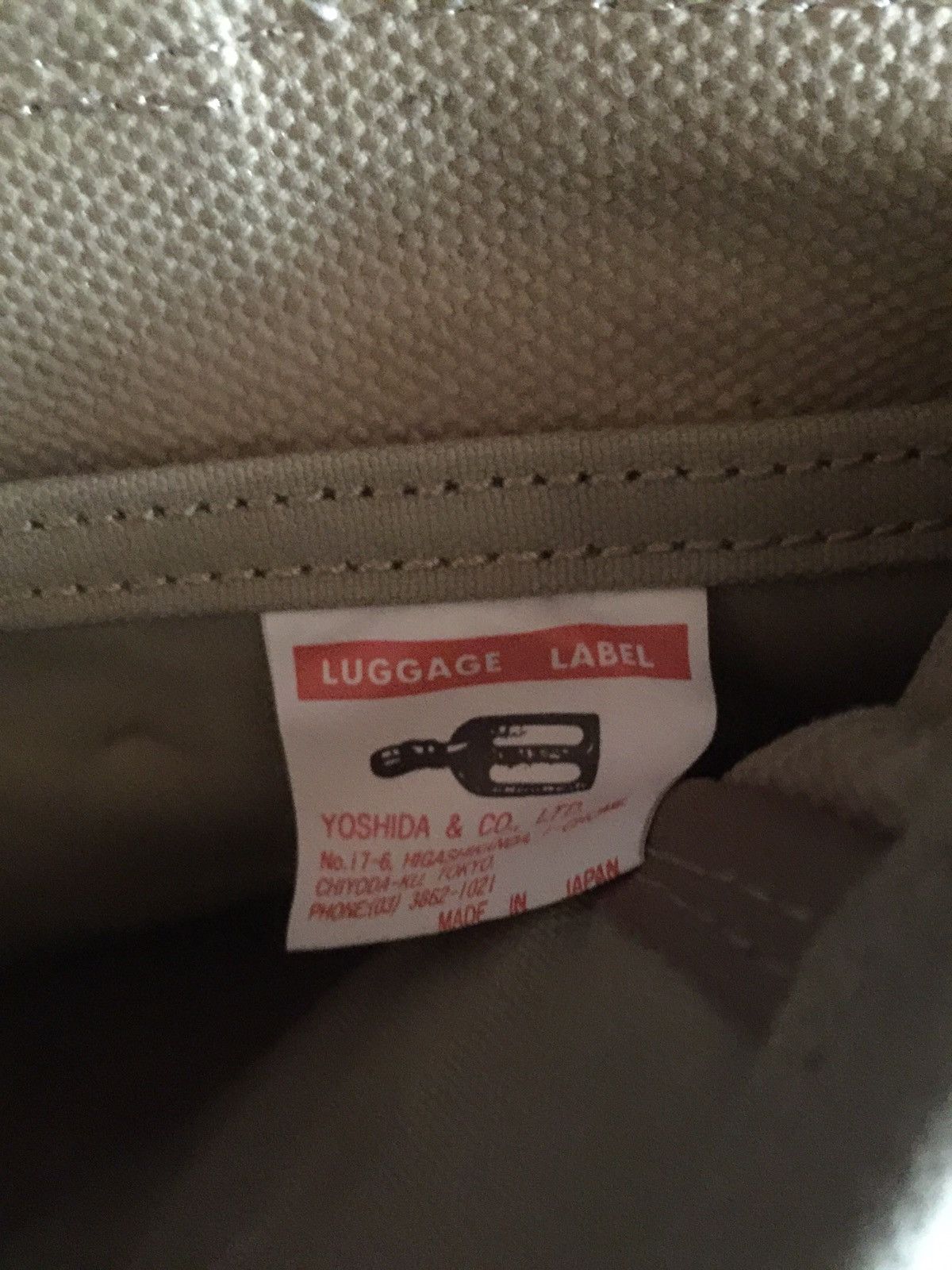 Porter ❗️Luggage Label By Yoshida Co. Ltd. Duck Canvas Bagpack Size ONE SIZE - 3 Thumbnail