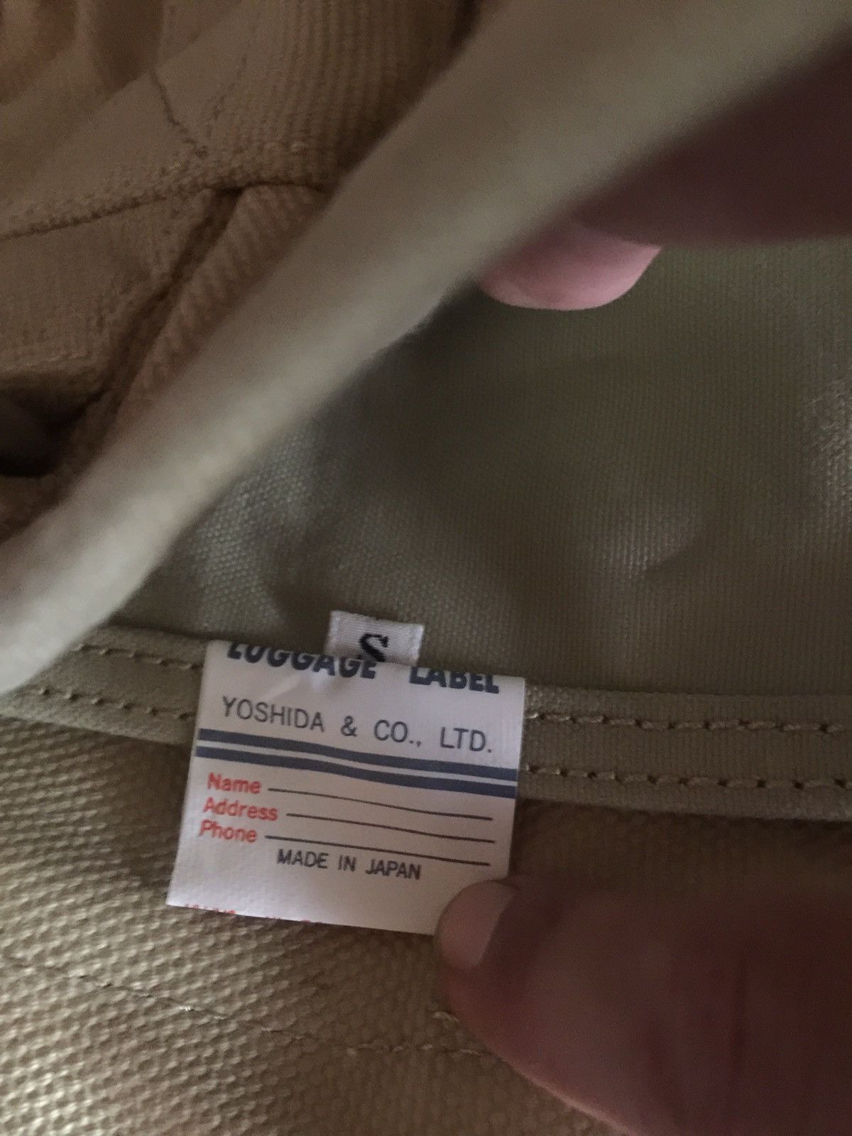 Porter ❗️Luggage Label By Yoshida Co. Ltd. Duck Canvas Bagpack Size ONE SIZE - 6 Thumbnail